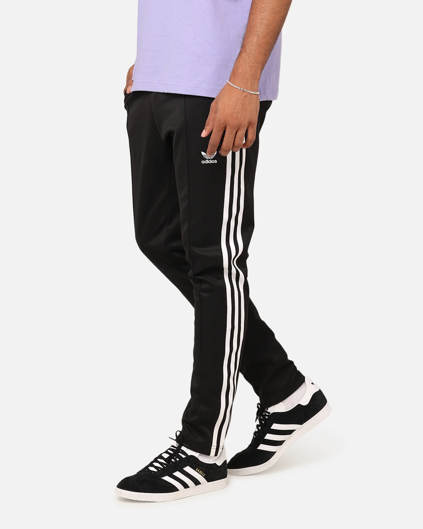 Adidas Adicolour Classics Beckenbauer Track Pants Black/White - Image 6