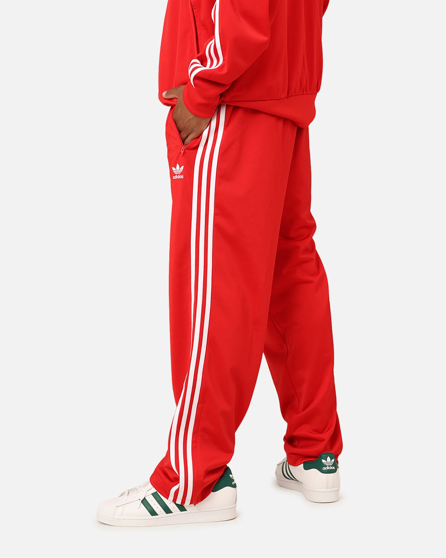 Adidas Adicolour Classics Firebird Track Pants Better Scarlet/White - Image 6