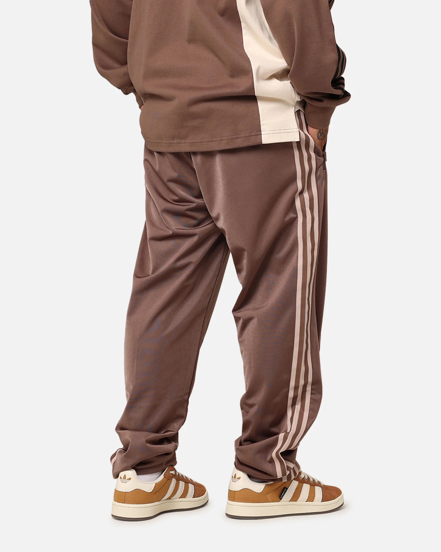 Adidas Archive Track Pants Earth Strata - Image 5