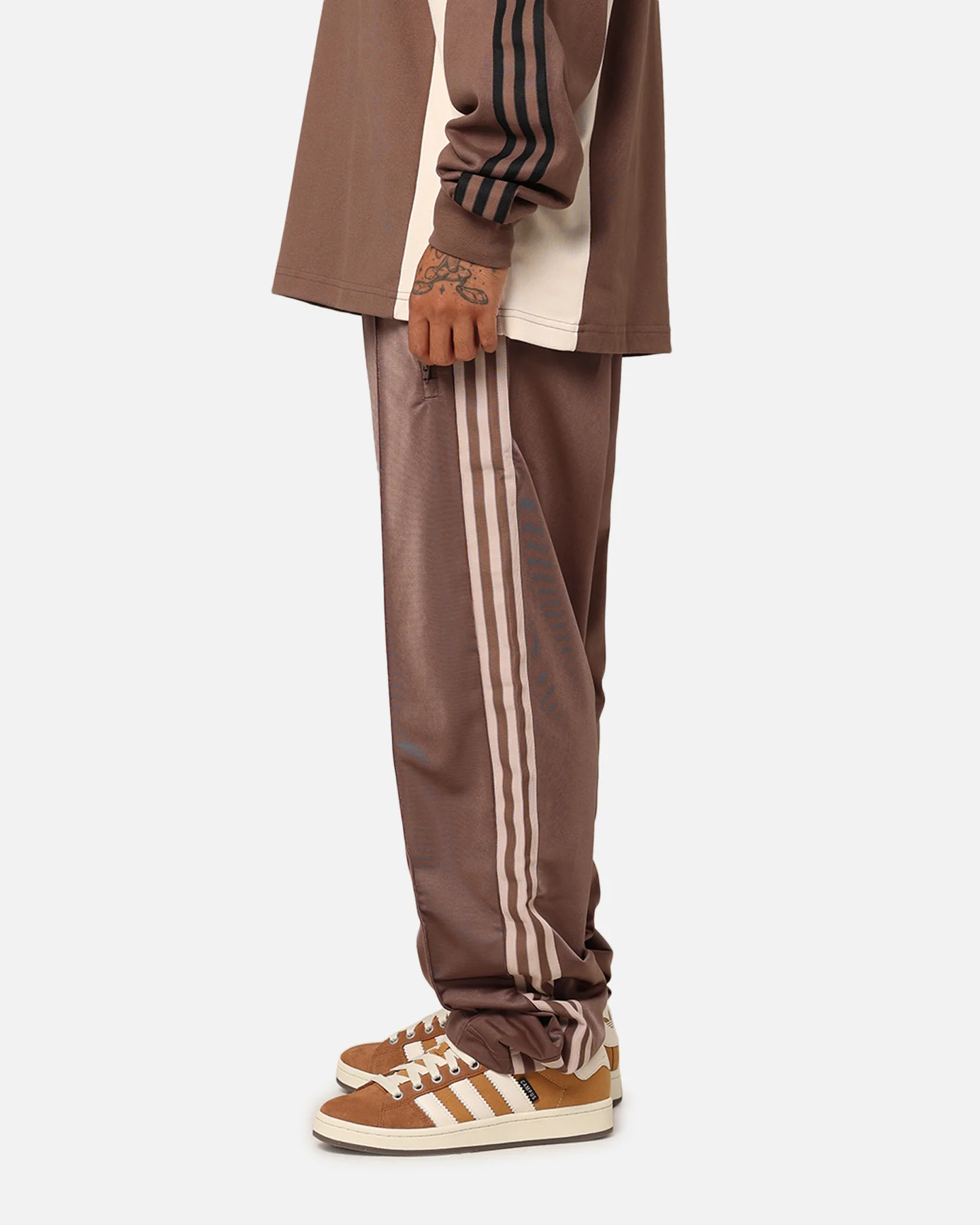 Adidas Archive Track Pants Earth Strata - Image 6