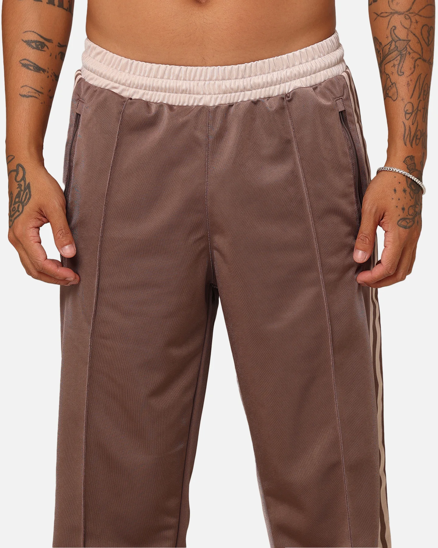 Adidas Archive Track Pants Earth Strata - Image 7