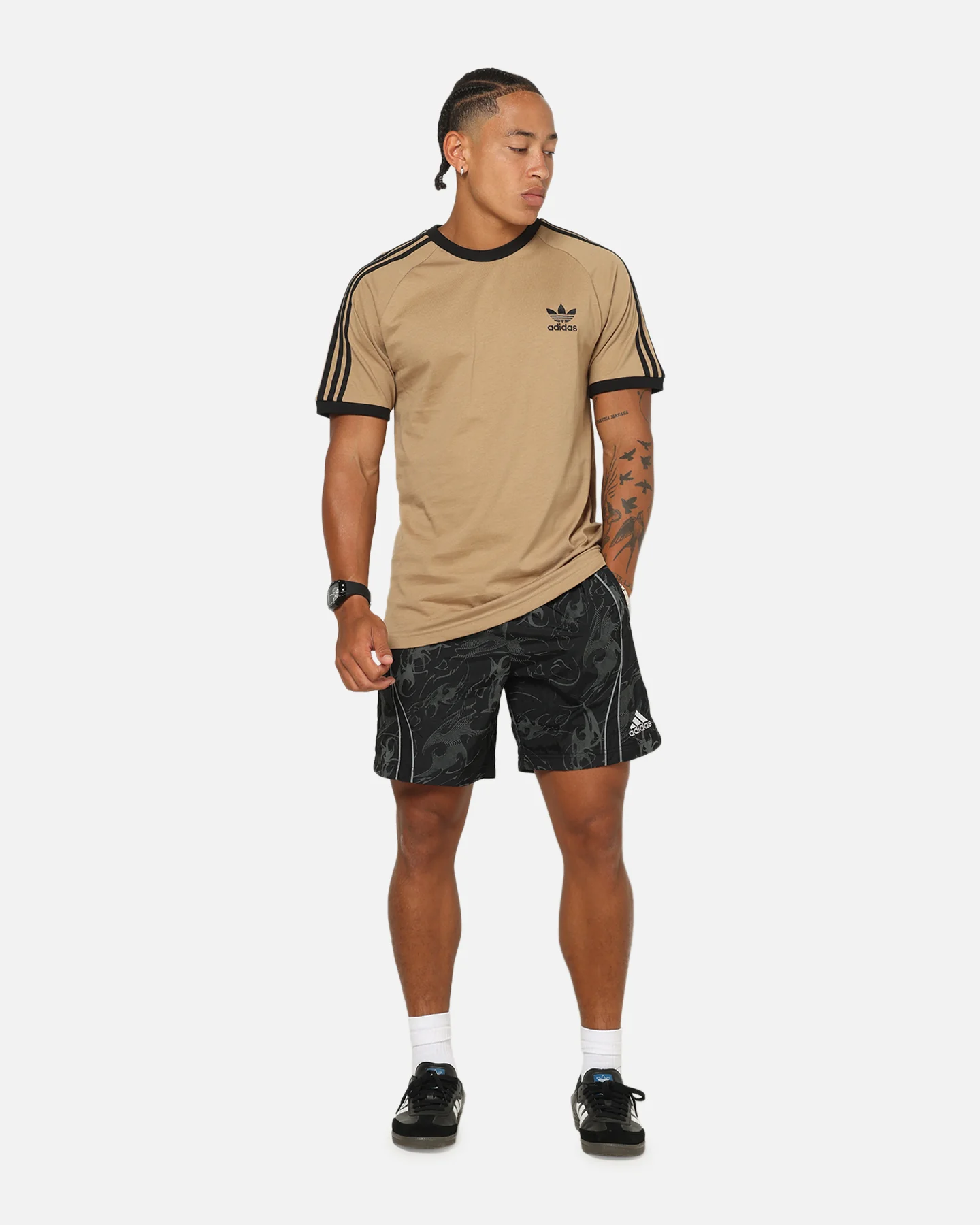 Adidas Classics 3-Stripes T-Shirt Cardboard - Image 2