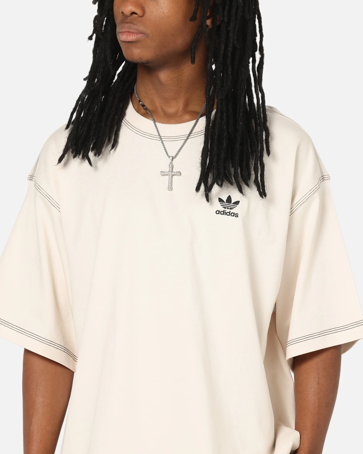 Adidas Essentials T-Shirt Wonder White - Image 6