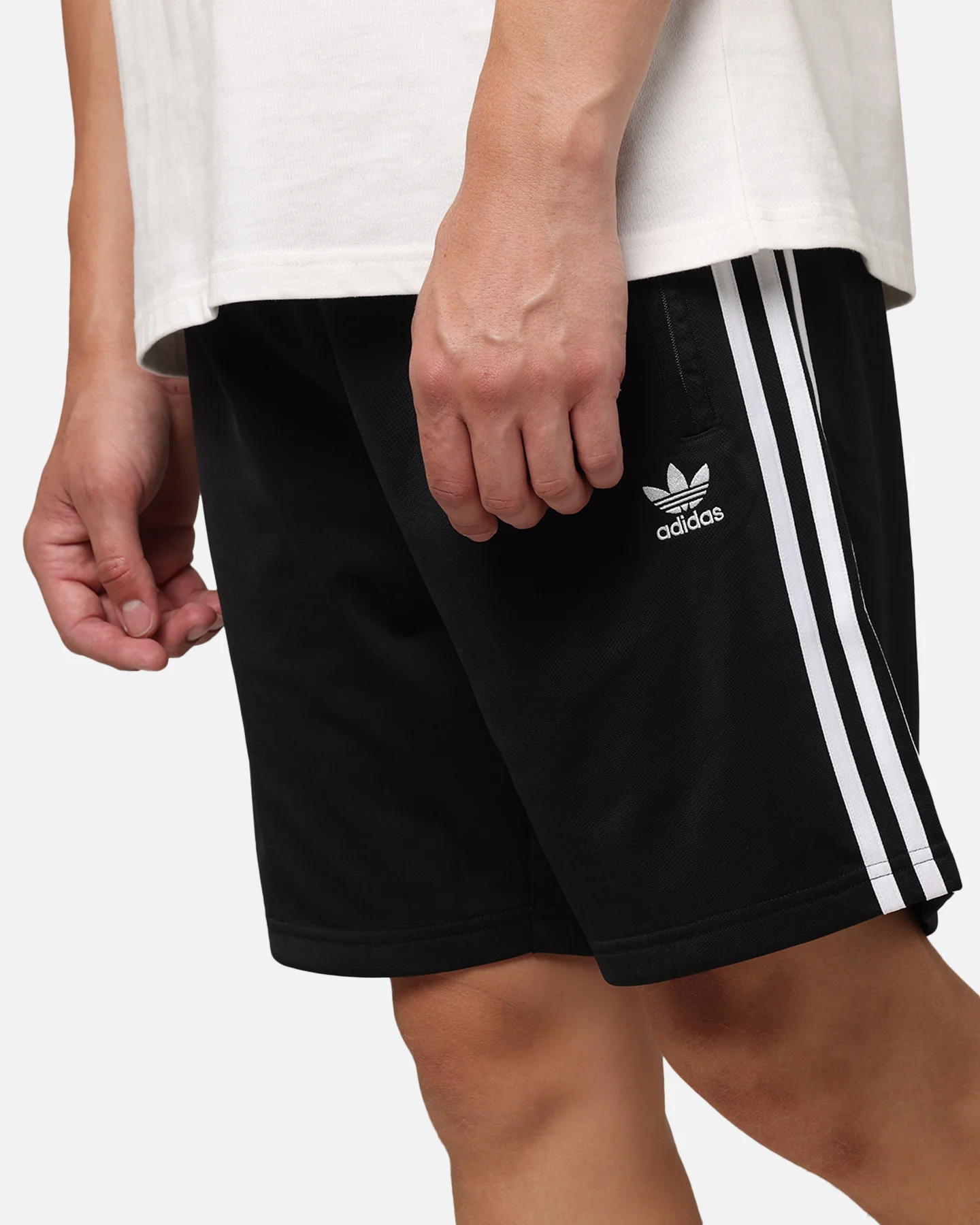 Adidas Firebird Shorts Black/White - Image 3
