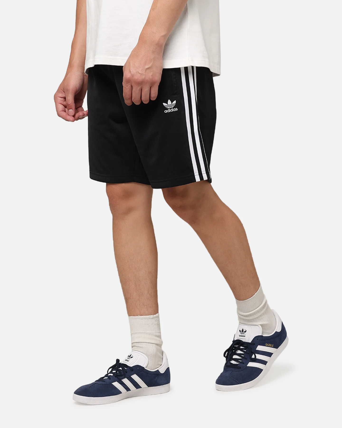 Adidas Firebird Shorts Black/White - Image 5