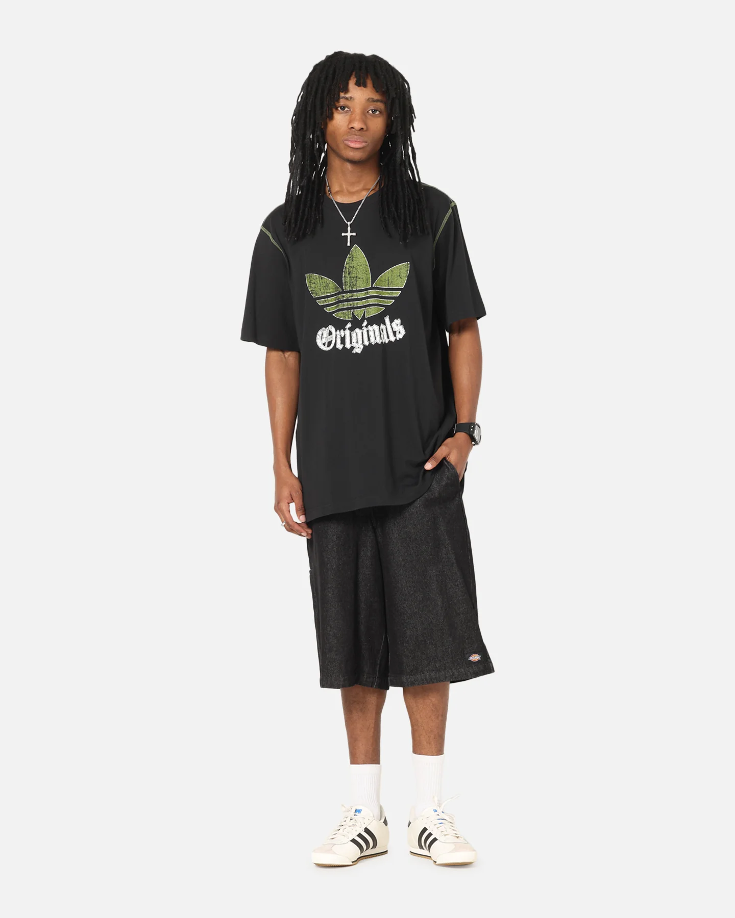 Adidas Graphic T-Shirt Black - Image 2