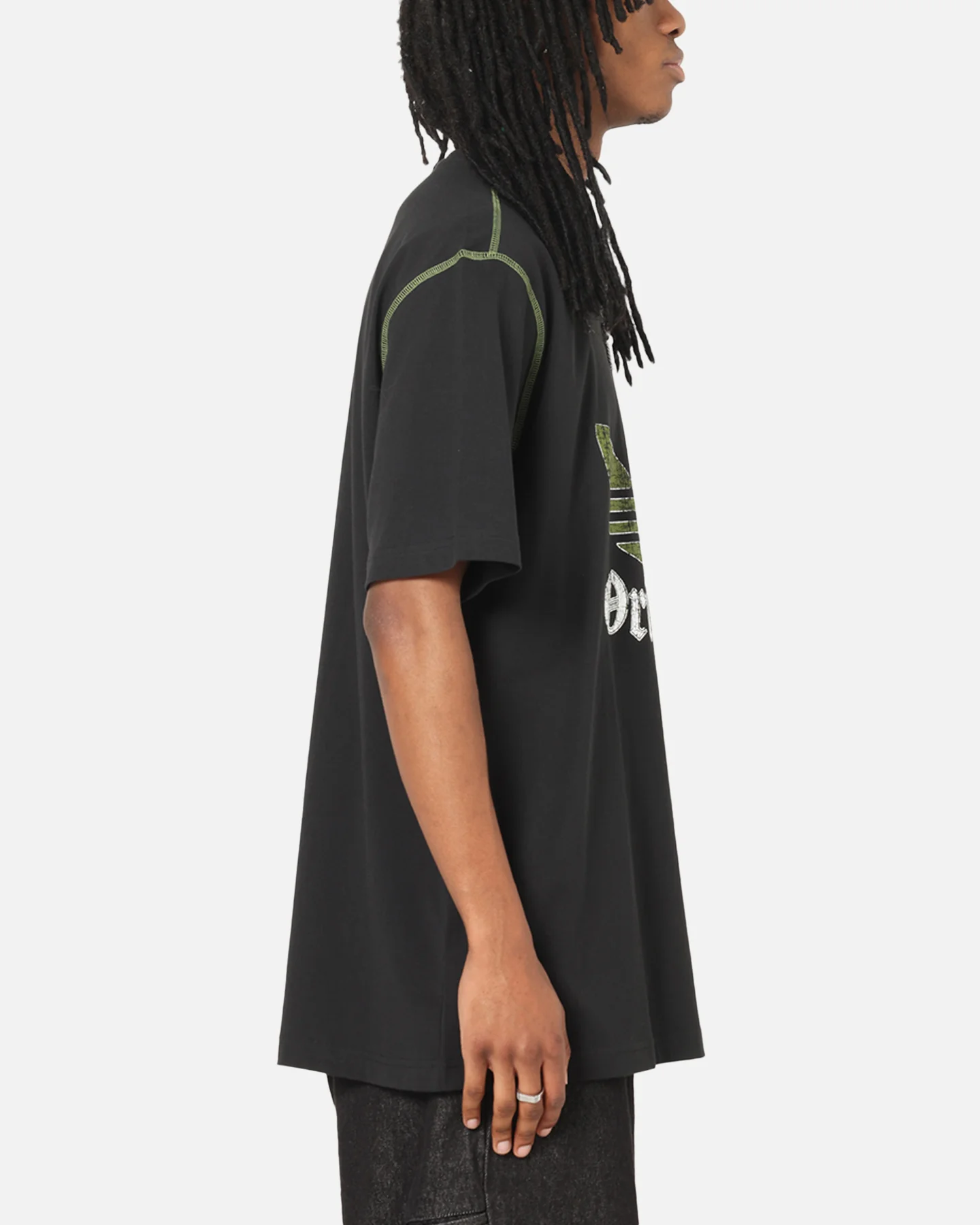 Adidas Graphic T-Shirt Black - Image 4