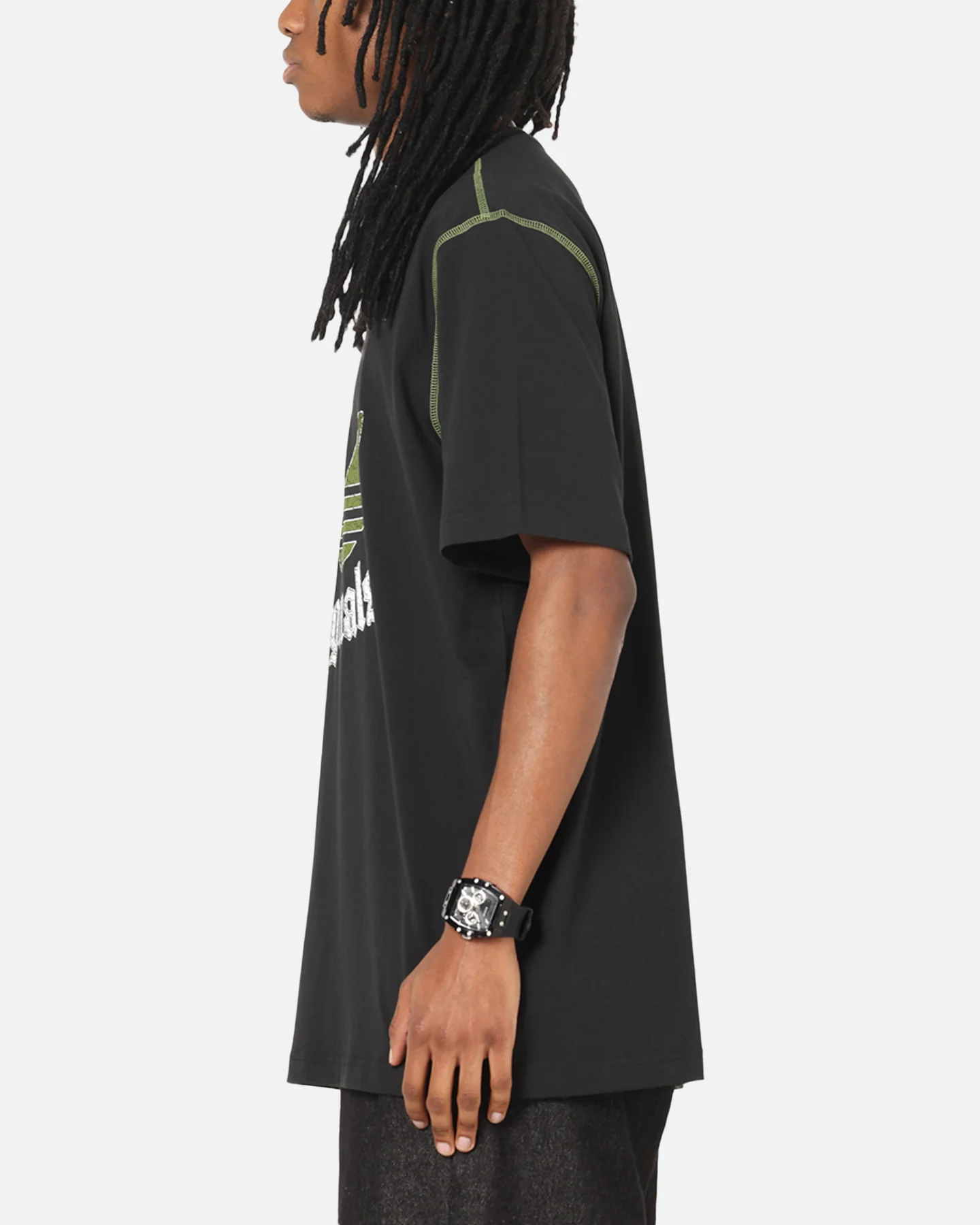 Adidas Graphic T-Shirt Black - Image 5