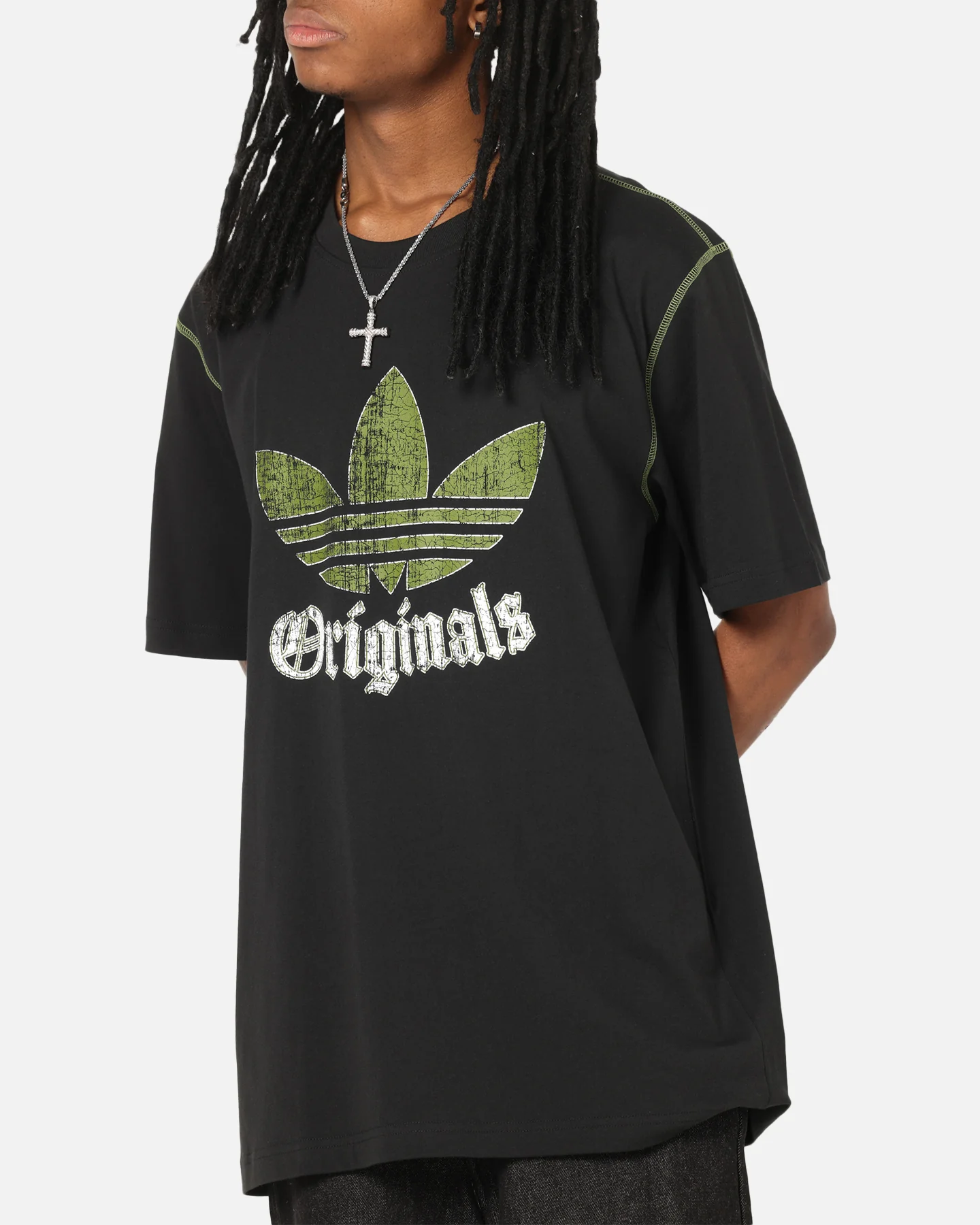 Adidas Graphic T-Shirt Black - Image 6