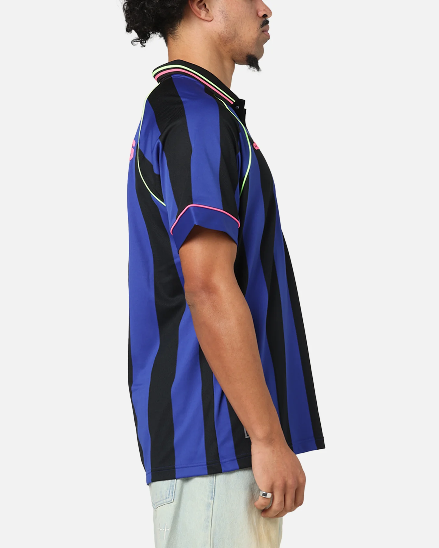 Adidas Jacquard Jersey Blue/Black - Image 5