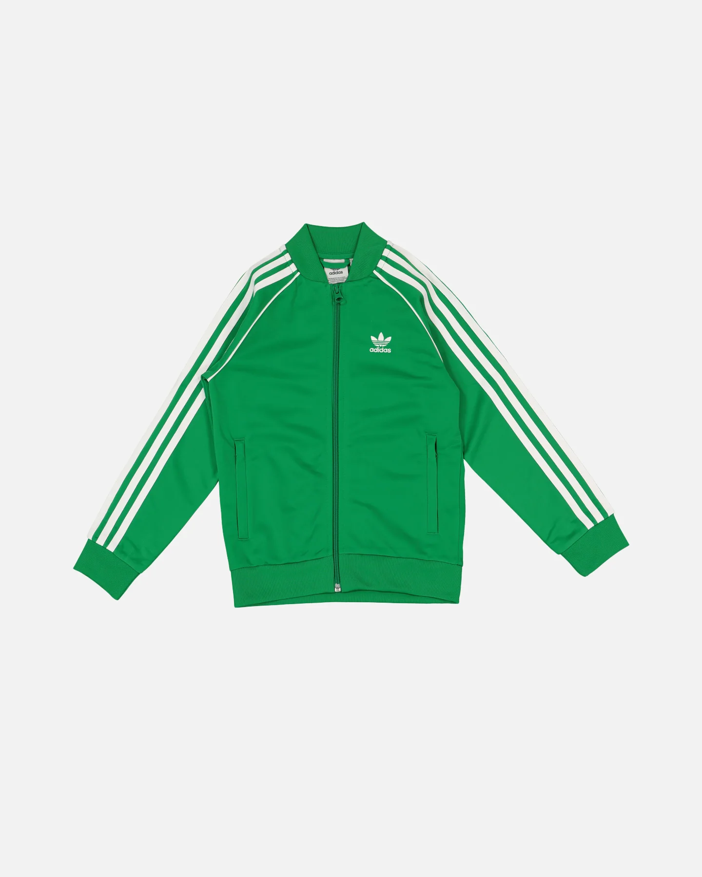 Adidas Kids' Adicolour SST Tracksuit Green - Image 3