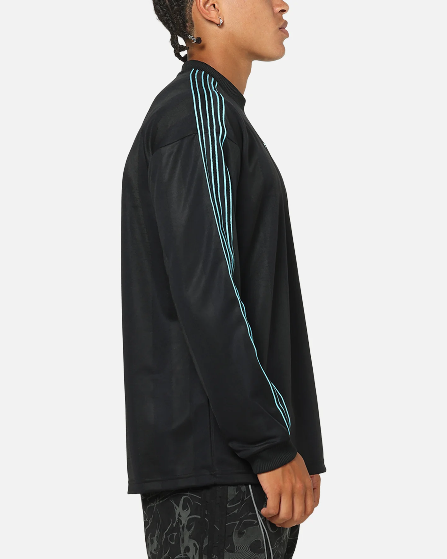 Adidas Long Sleeve Jersey Black - Image 4