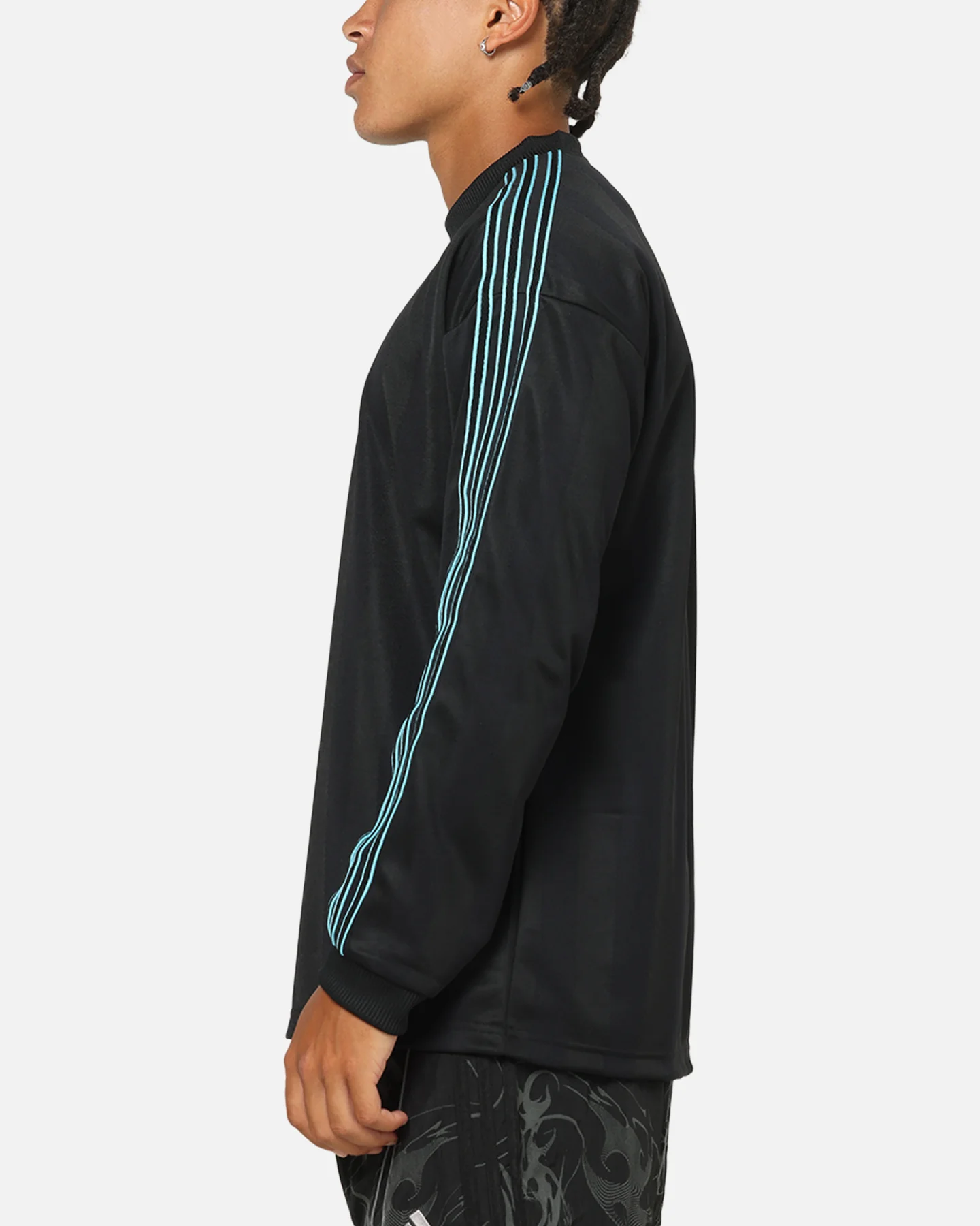 Adidas Long Sleeve Jersey Black - Image 5