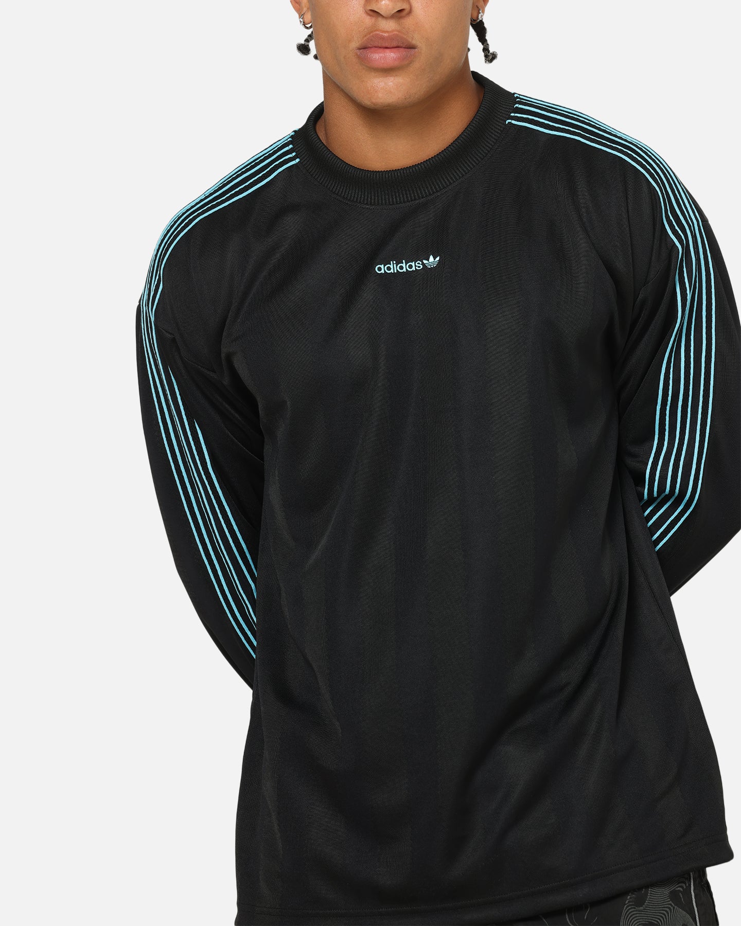Adidas Long Sleeve Jersey Black - Image 6