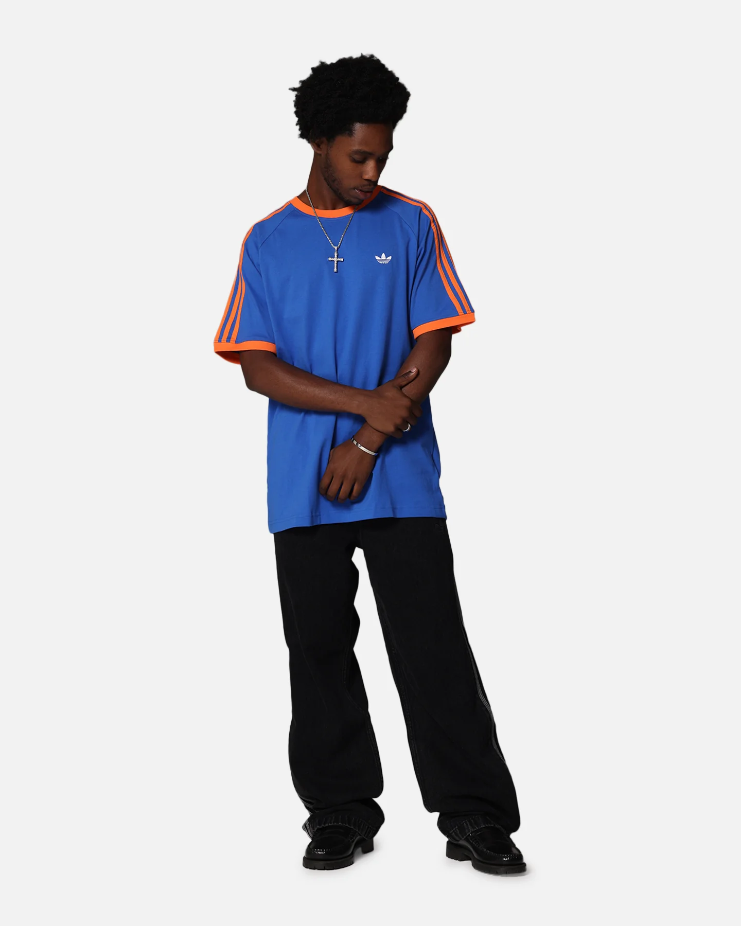 Adidas Monogram Cali T-Shirt Blue - Image 4