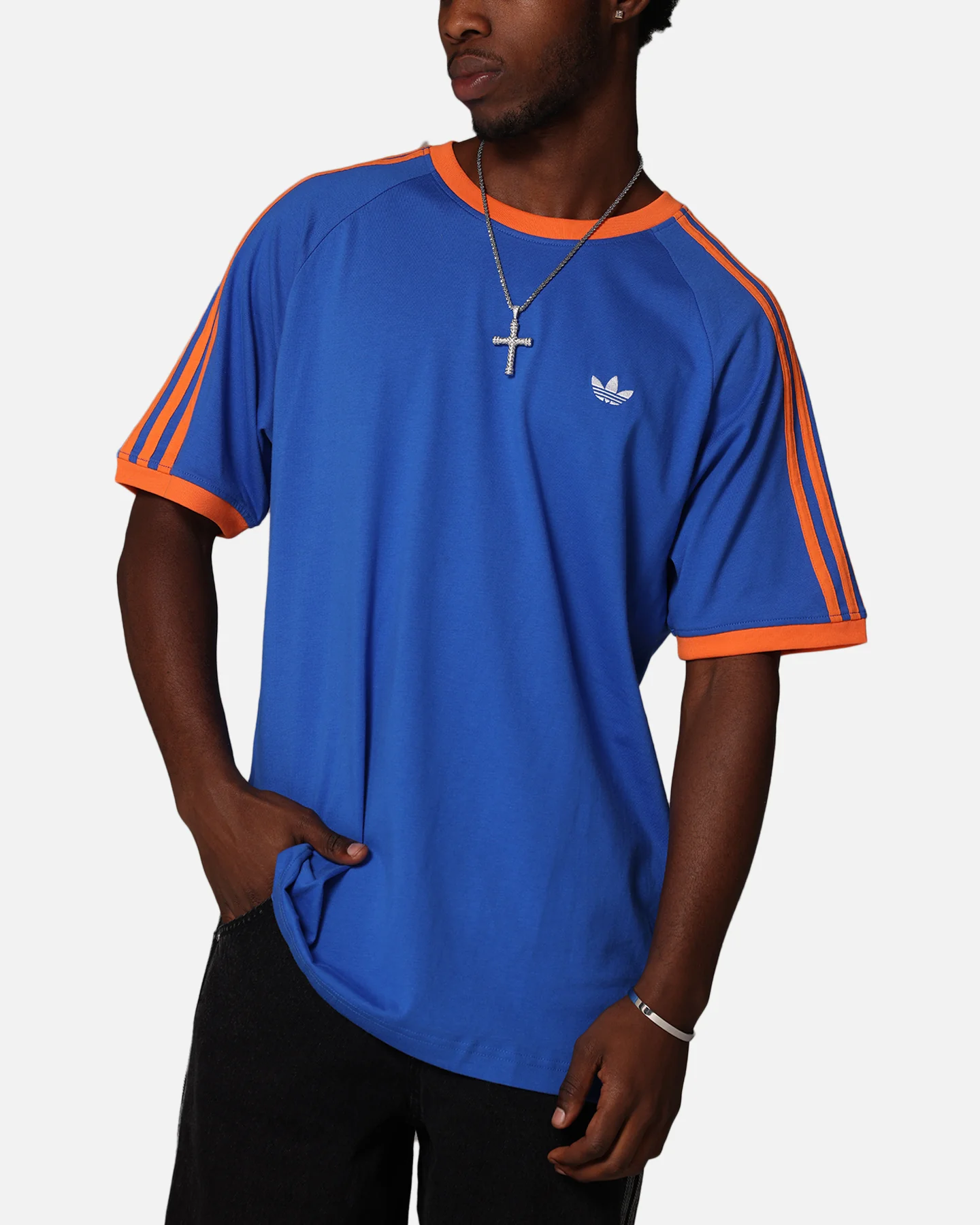 Adidas Monogram Cali T-Shirt Blue - Image 7