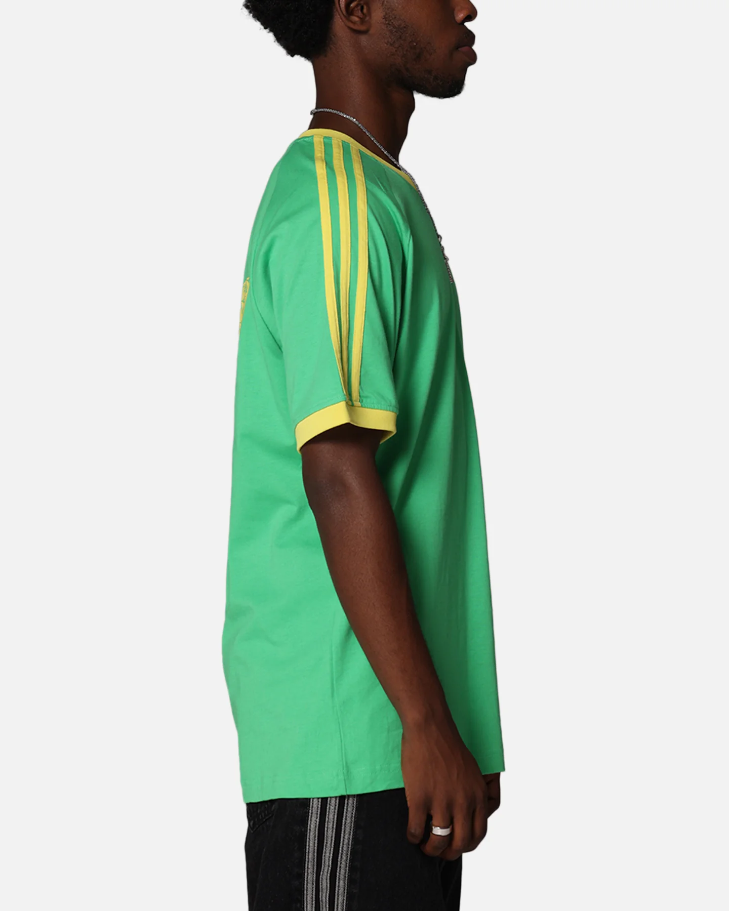 Adidas Monogram Cali T-Shirt Green - Image 5