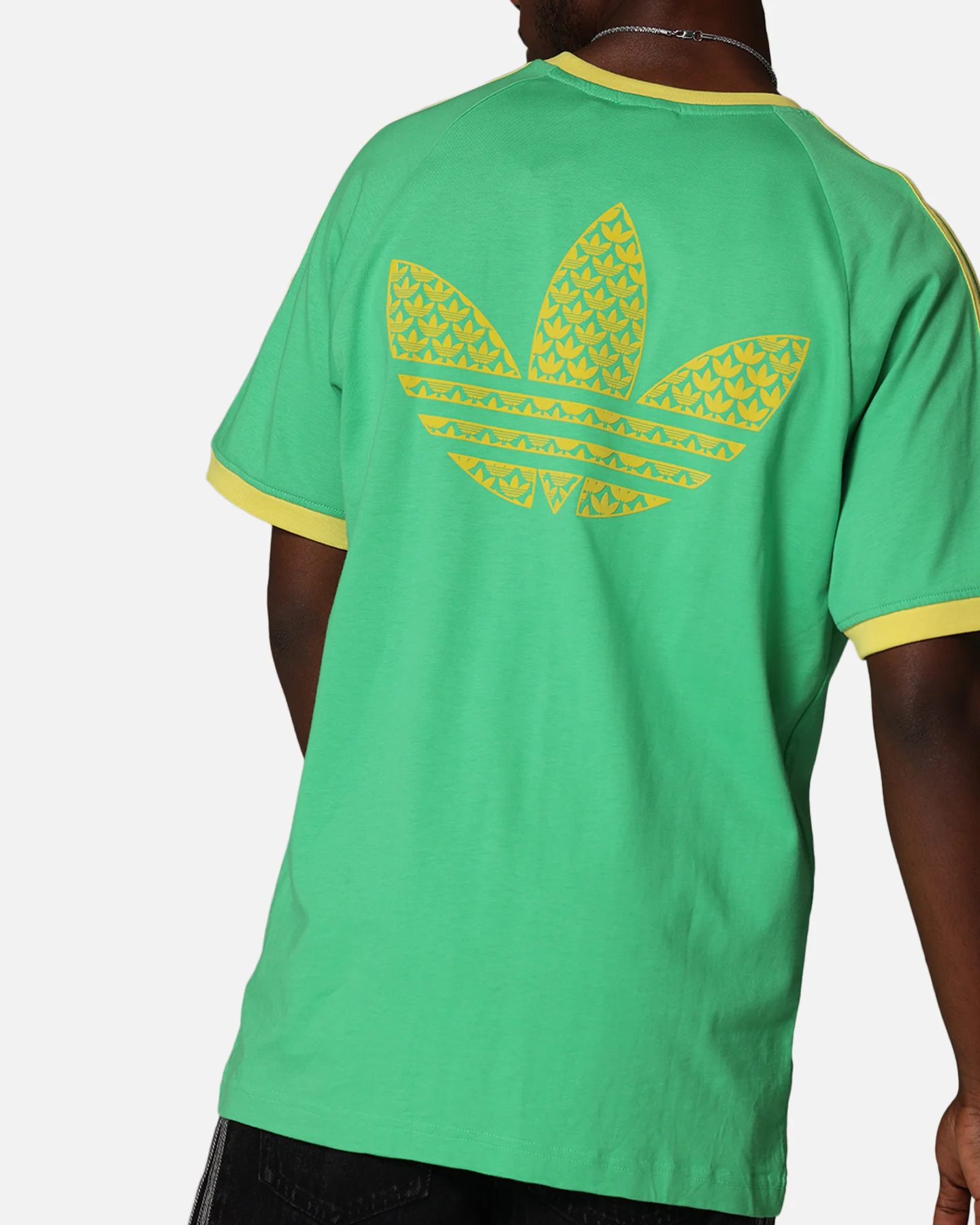 Adidas Monogram Cali T-Shirt Green - Image 8