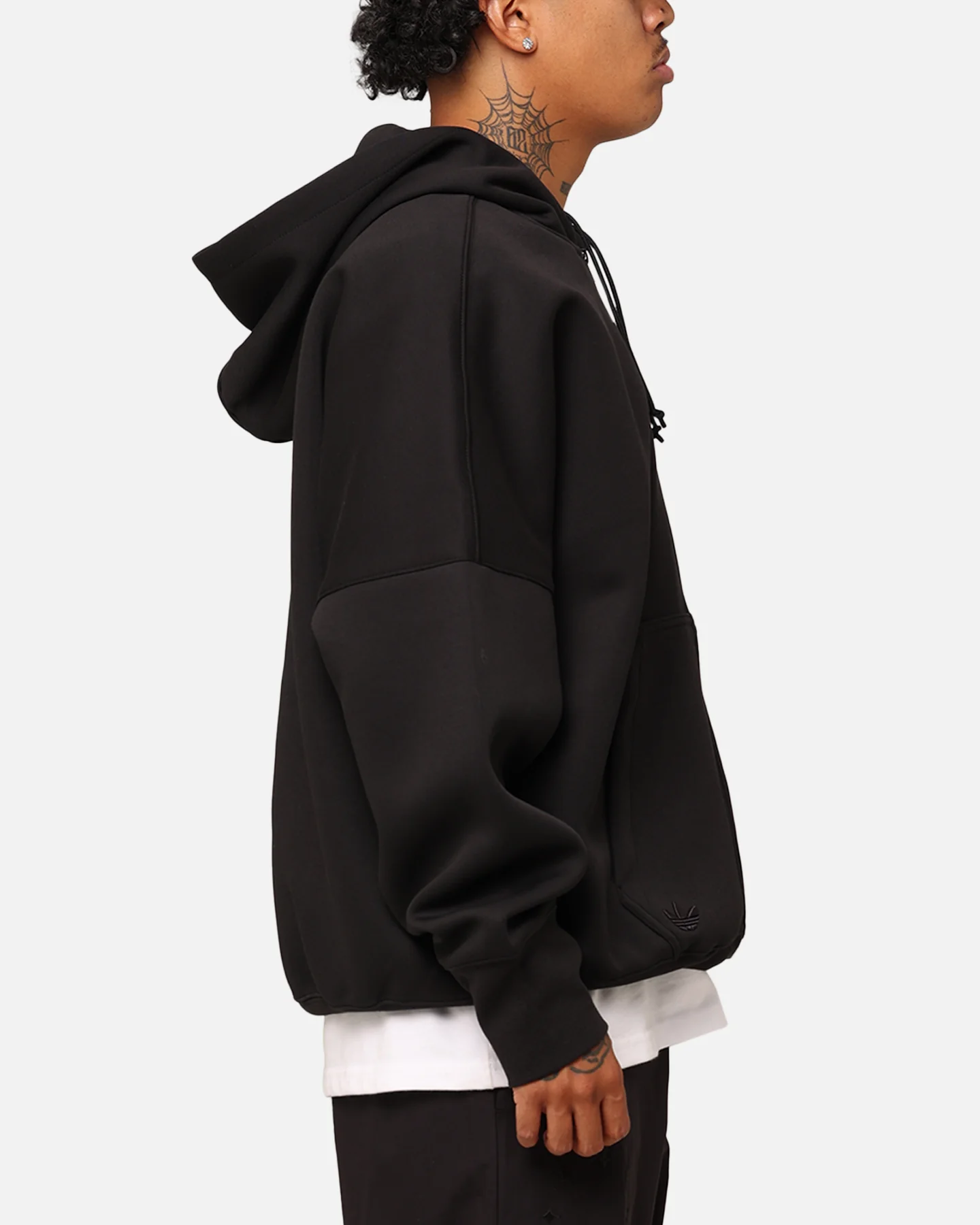 Adidas Street Neuclassics Full-Zip Hoodie Black - Image 4
