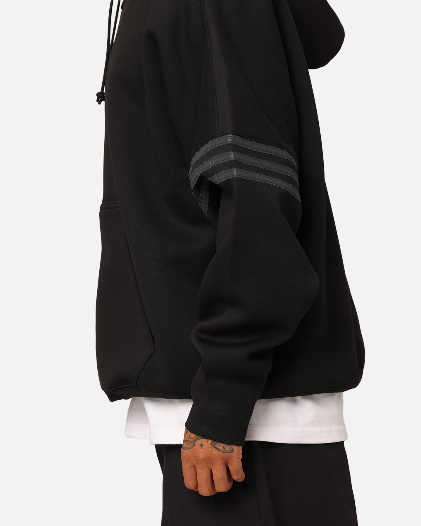 Adidas Street Neuclassics Full-Zip Hoodie Black - Image 6