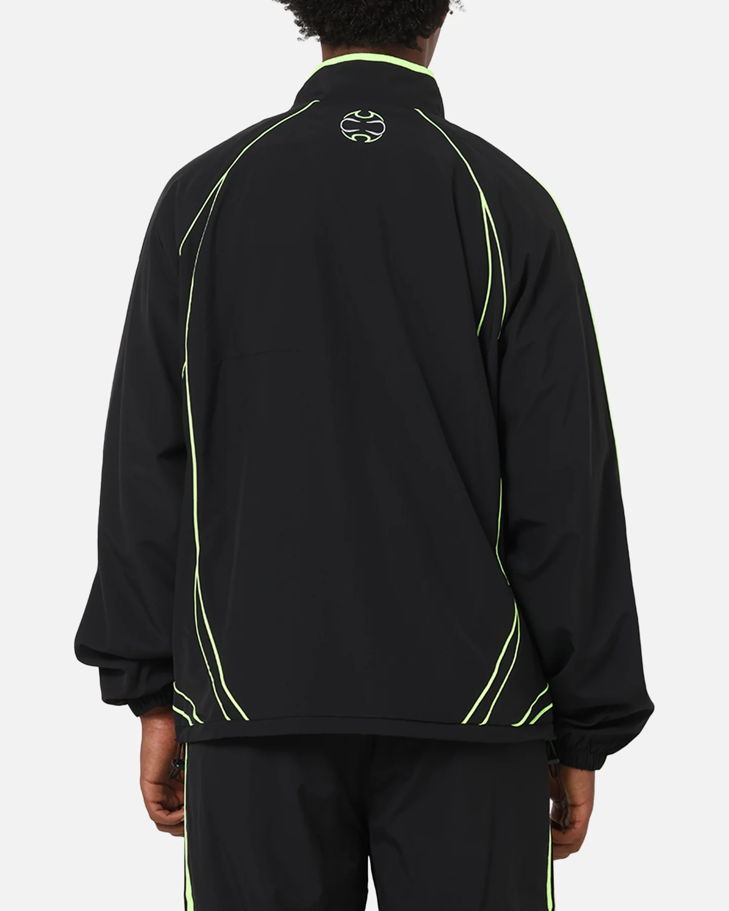 Adidas Teamgeist Adicolor Track Jacket Black/Green - Image 3