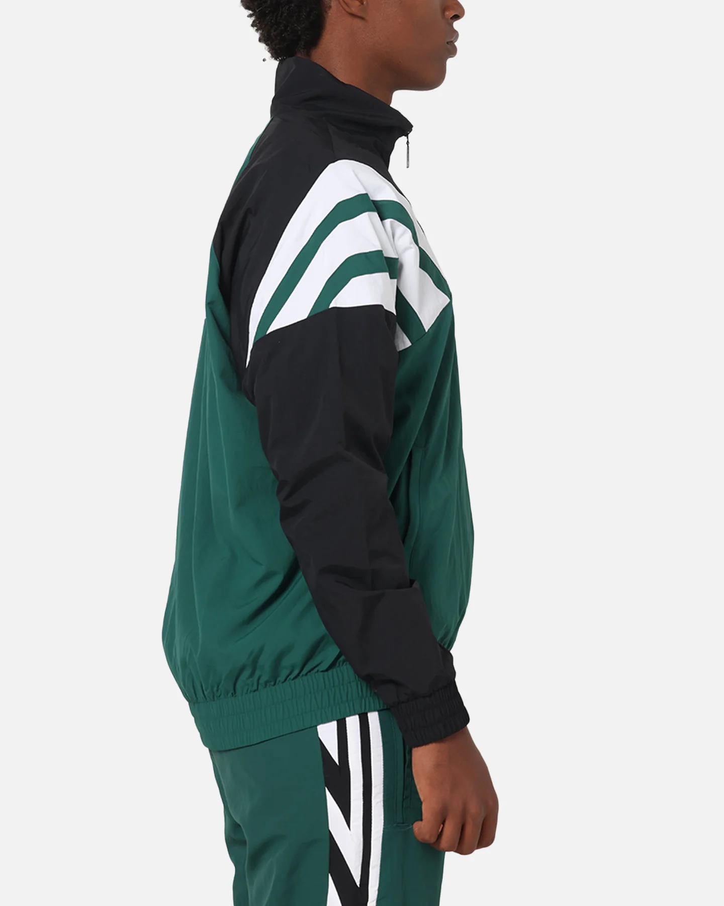 Adidas Track Jacket Green/Black - Image 5