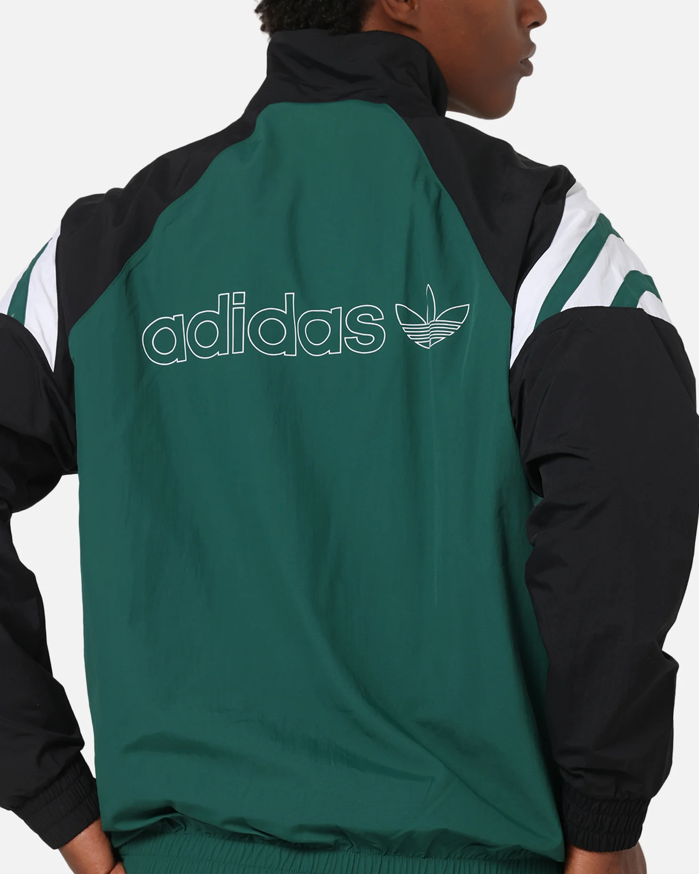 Adidas Track Jacket Green/Black - Image 8