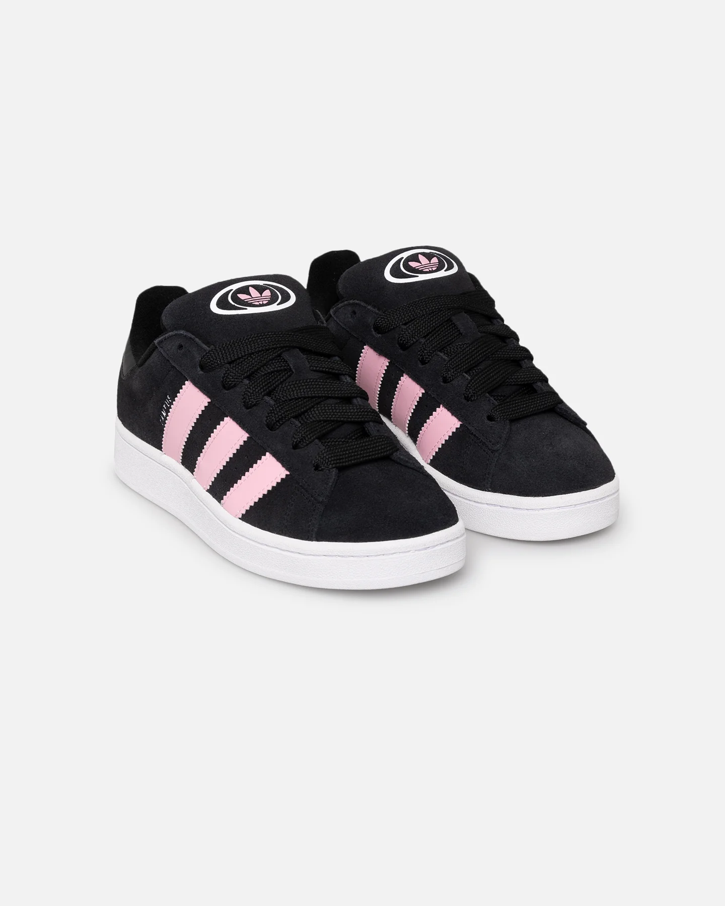 Adidas Women's Campus 00s Black/White/Pink - Image 2