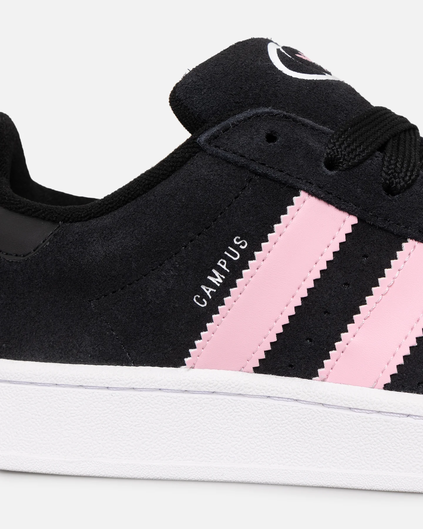 Adidas Women's Campus 00s Black/White/Pink - Image 7