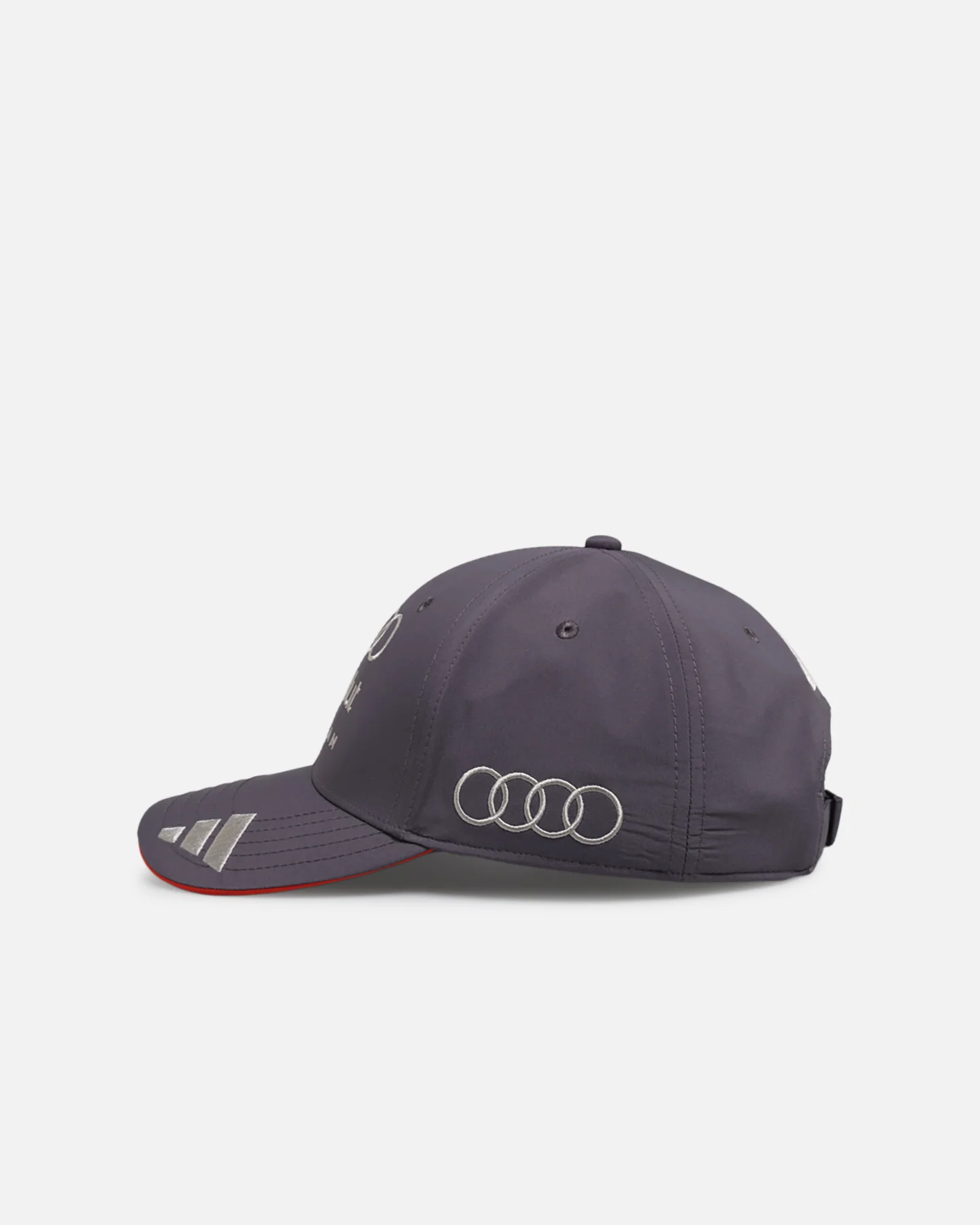 Adidas X Audi Revolut F1 Team Baseball Strapback Cap Grey - Image 4