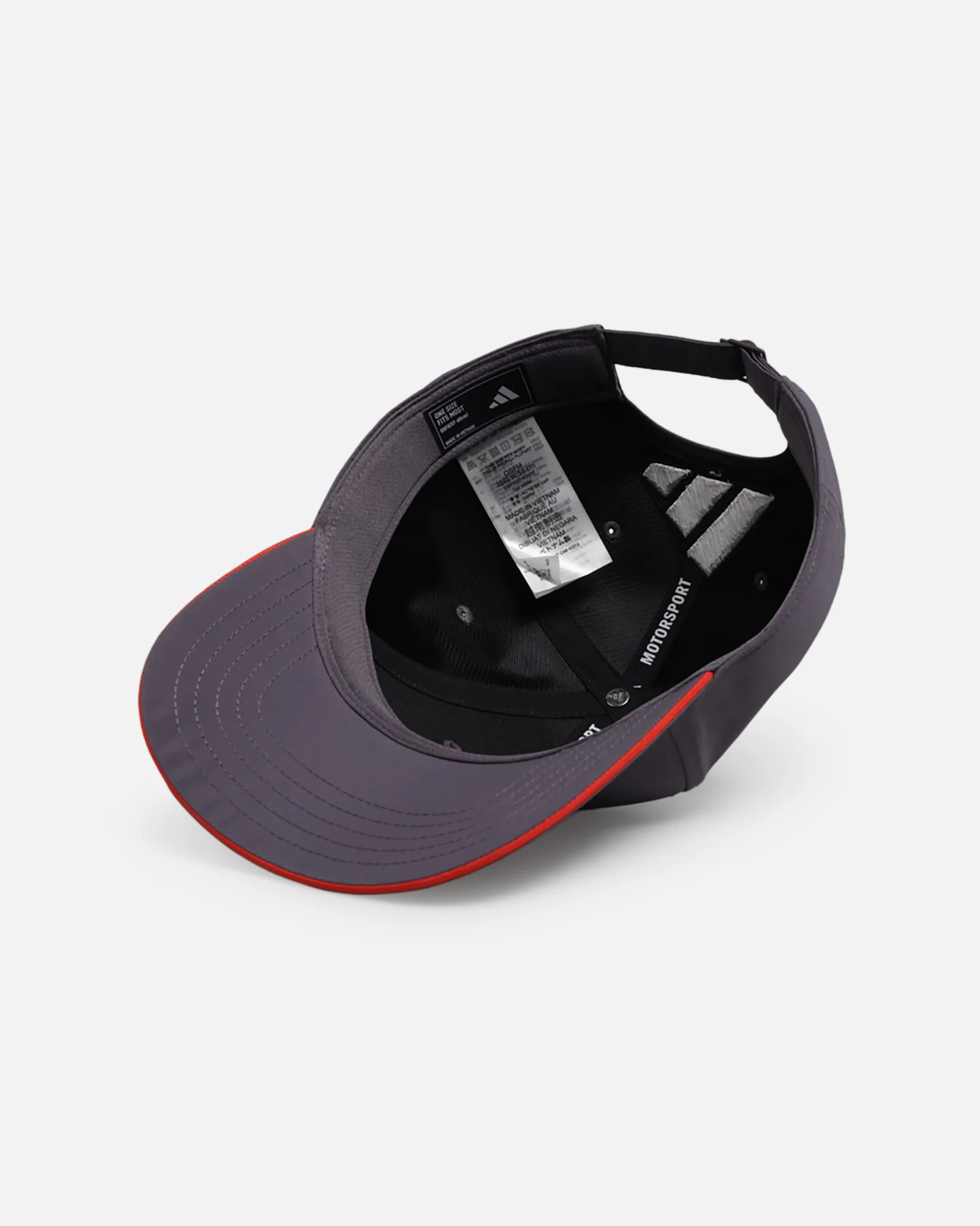 Adidas X Audi Revolut F1 Team Baseball Strapback Cap Grey - Image 6