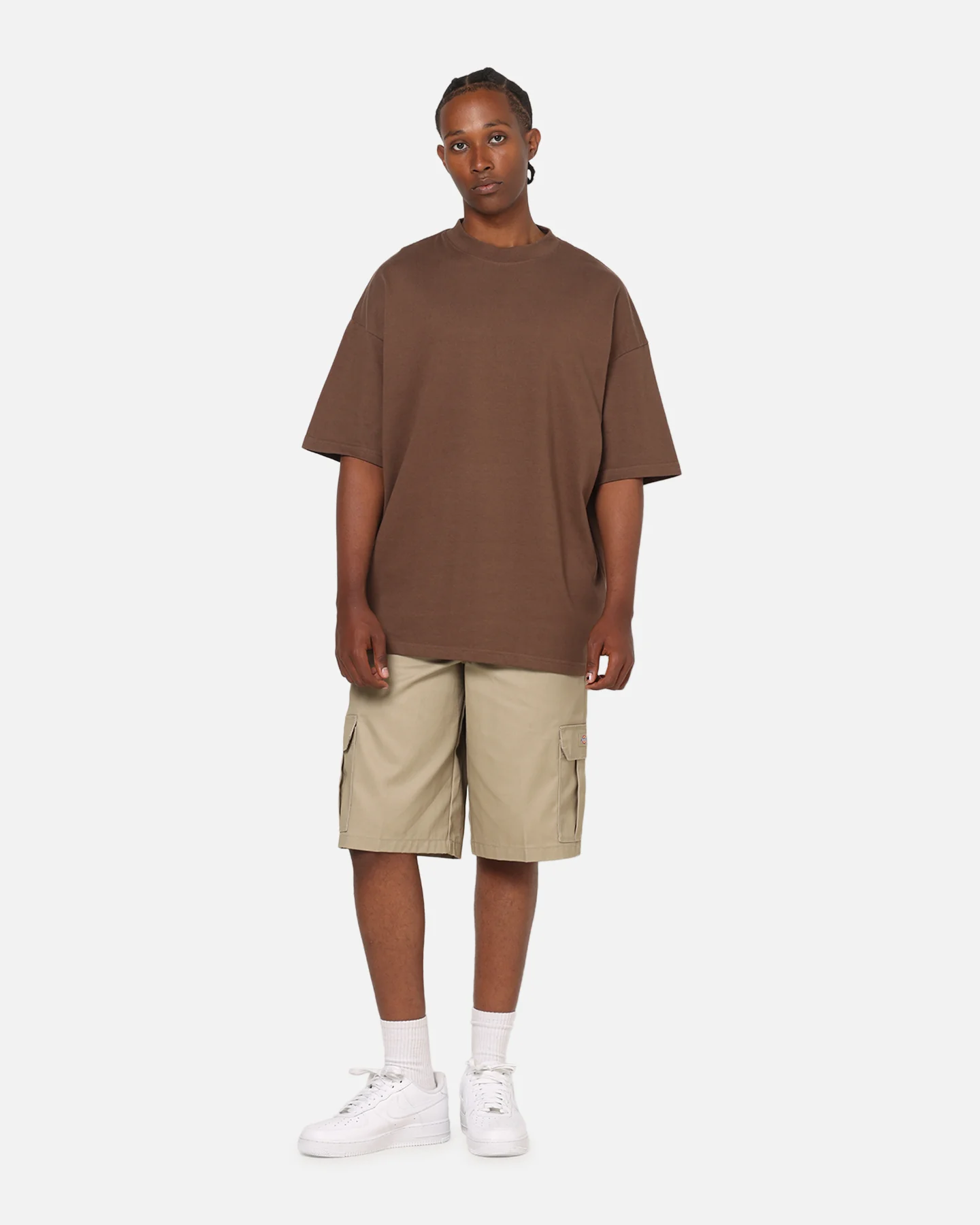 American Thrift Everyday Oversized T-Shirt Brown - Image 2