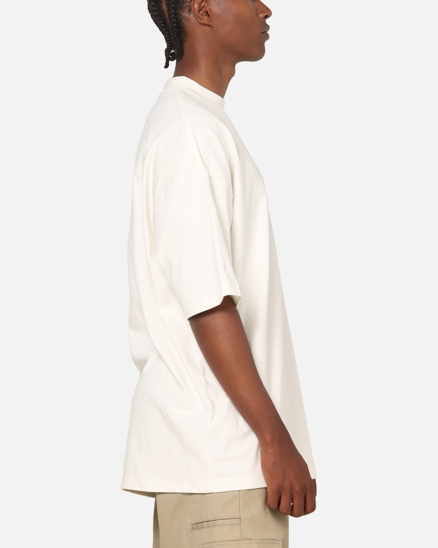 American Thrift Everyday Oversized T-Shirt Off White - Image 4