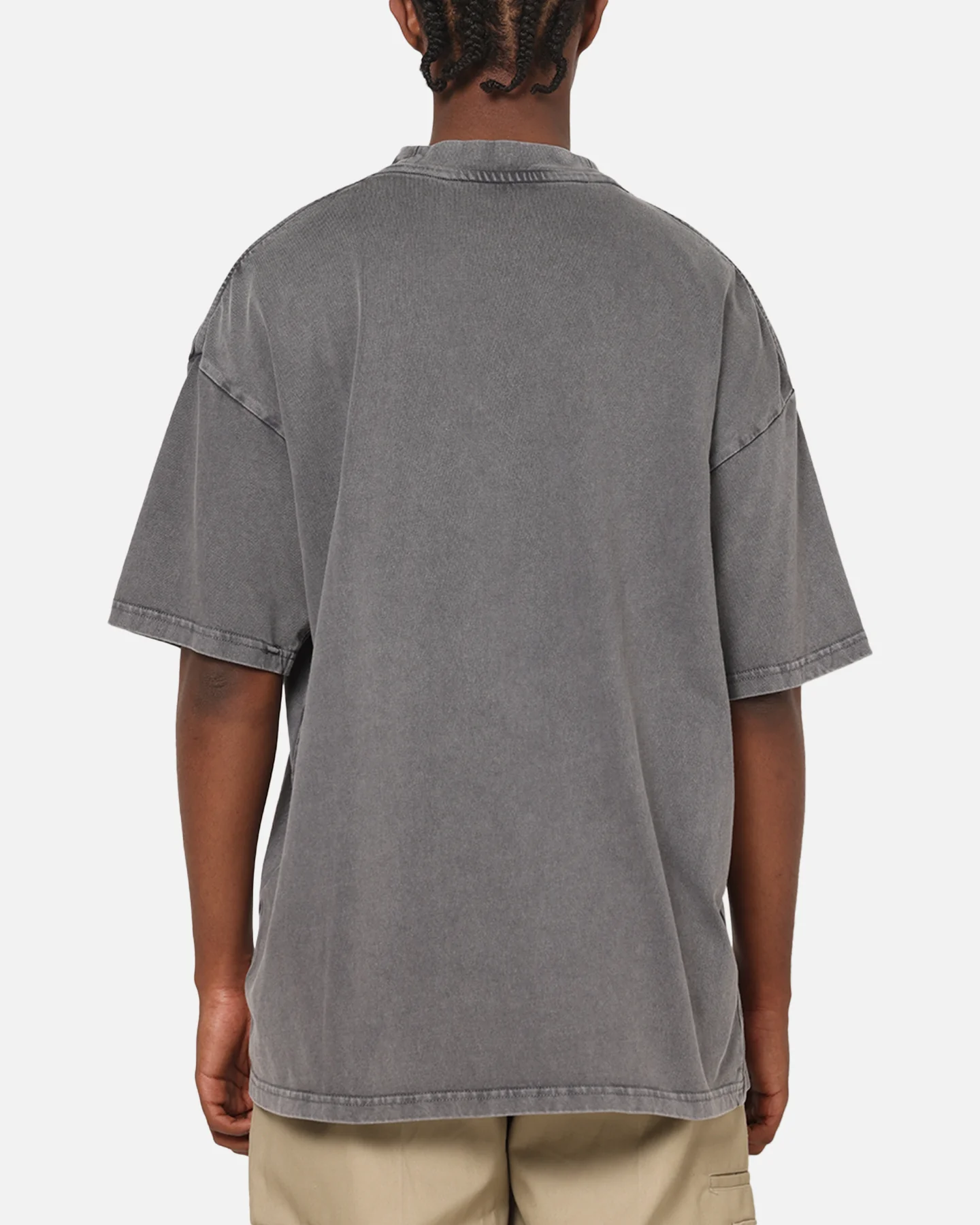 American Thrift Everyday Oversized T-Shirt Washed Charcoal - Image 3