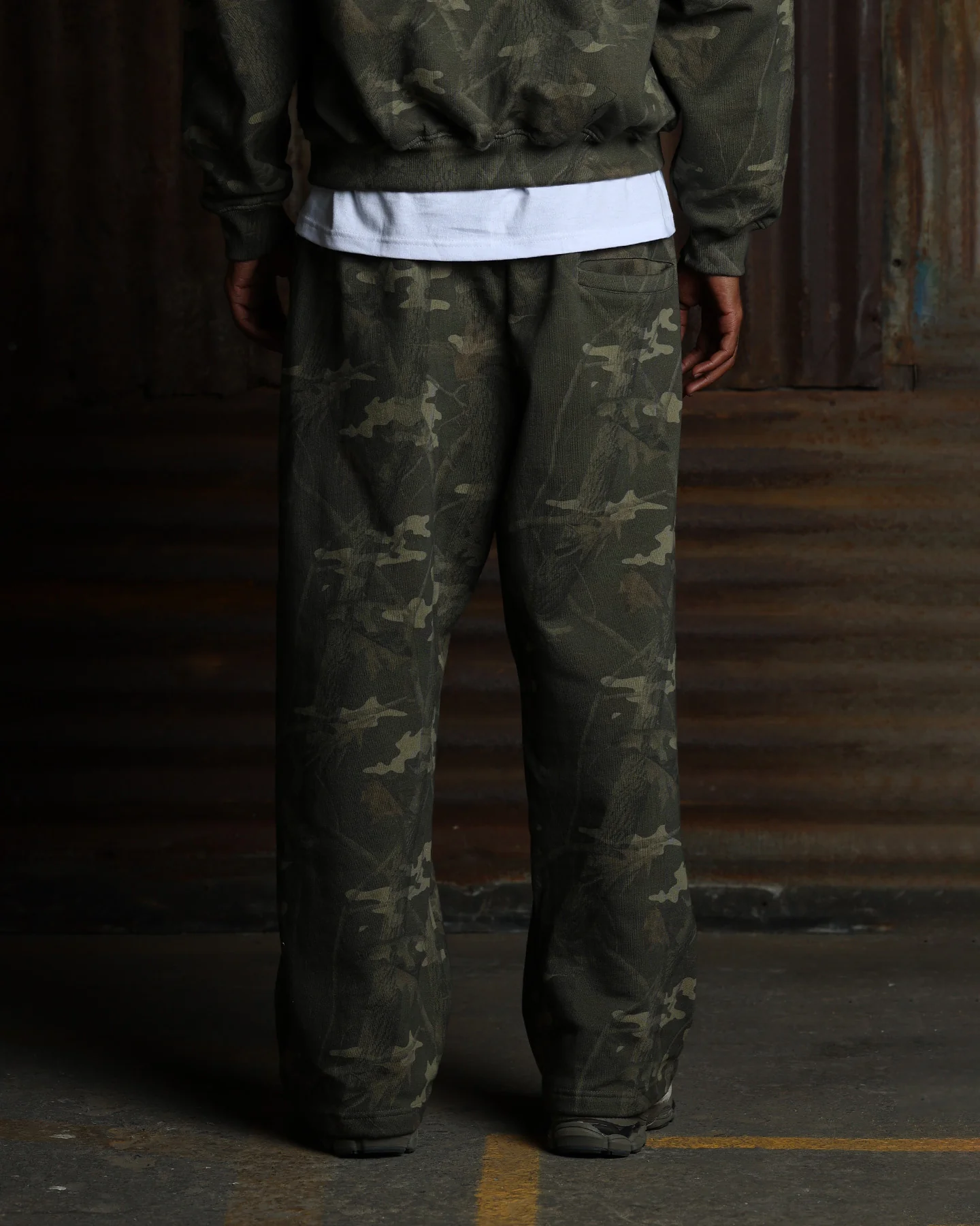 American Thrift Wide Leg Pants Camo - Image 5