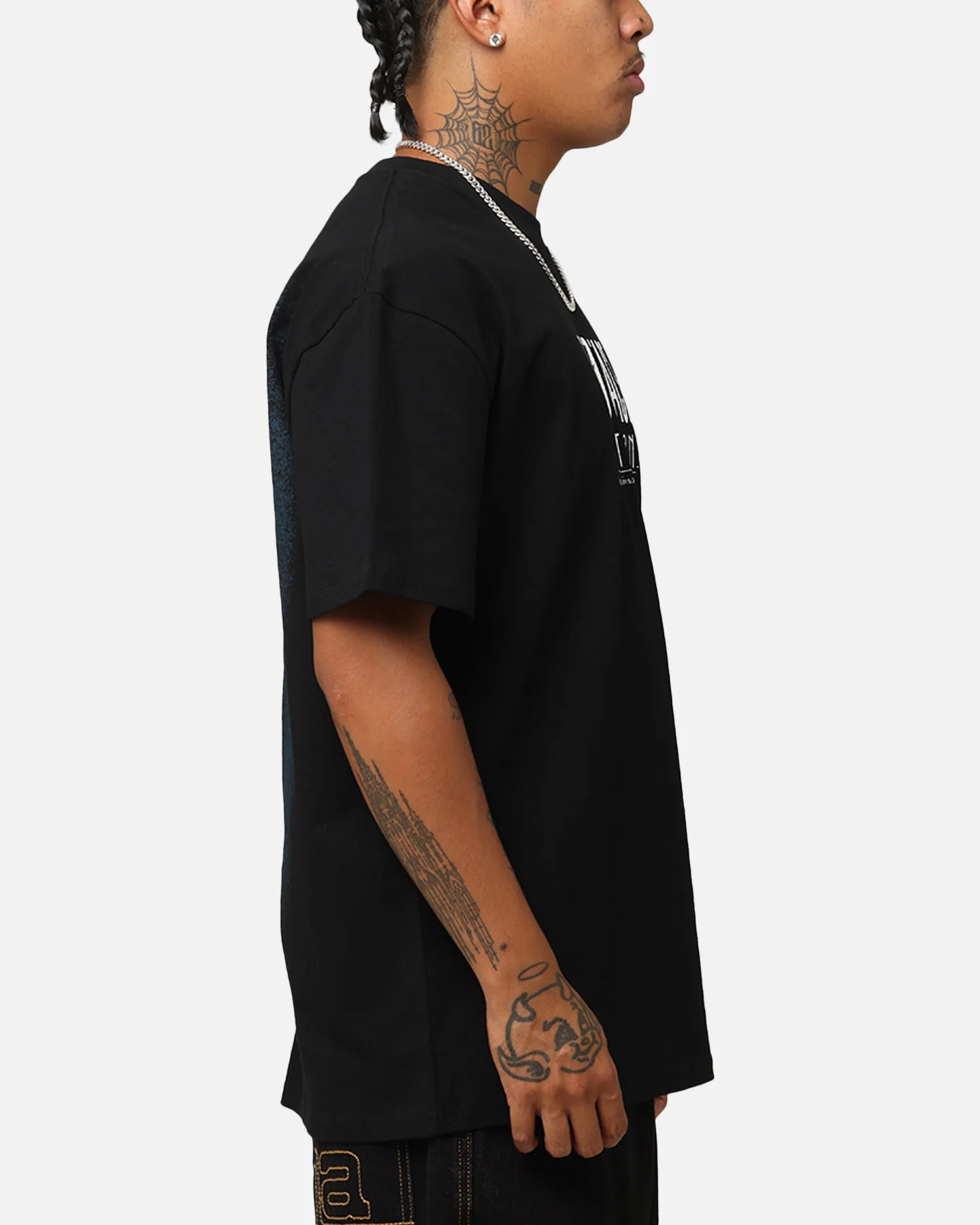 American Thrift X DC Batman Two Face Heavy T-Shirt Black - Image 5