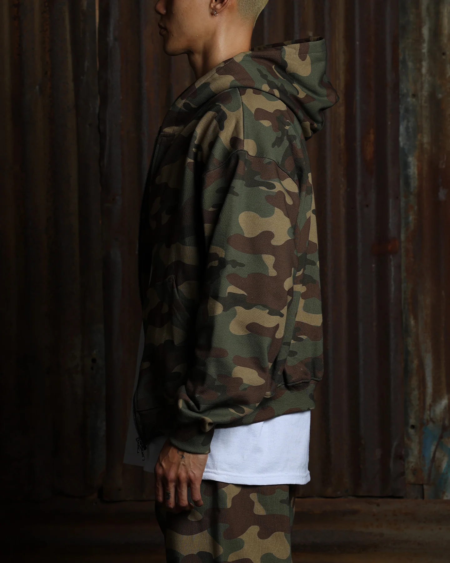 American Thrift Zip Hoodie Camo - Image 5