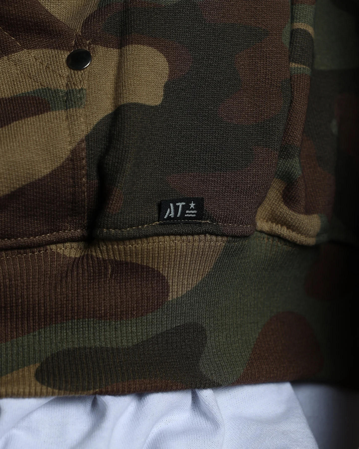 American Thrift Zip Hoodie Camo - Image 7