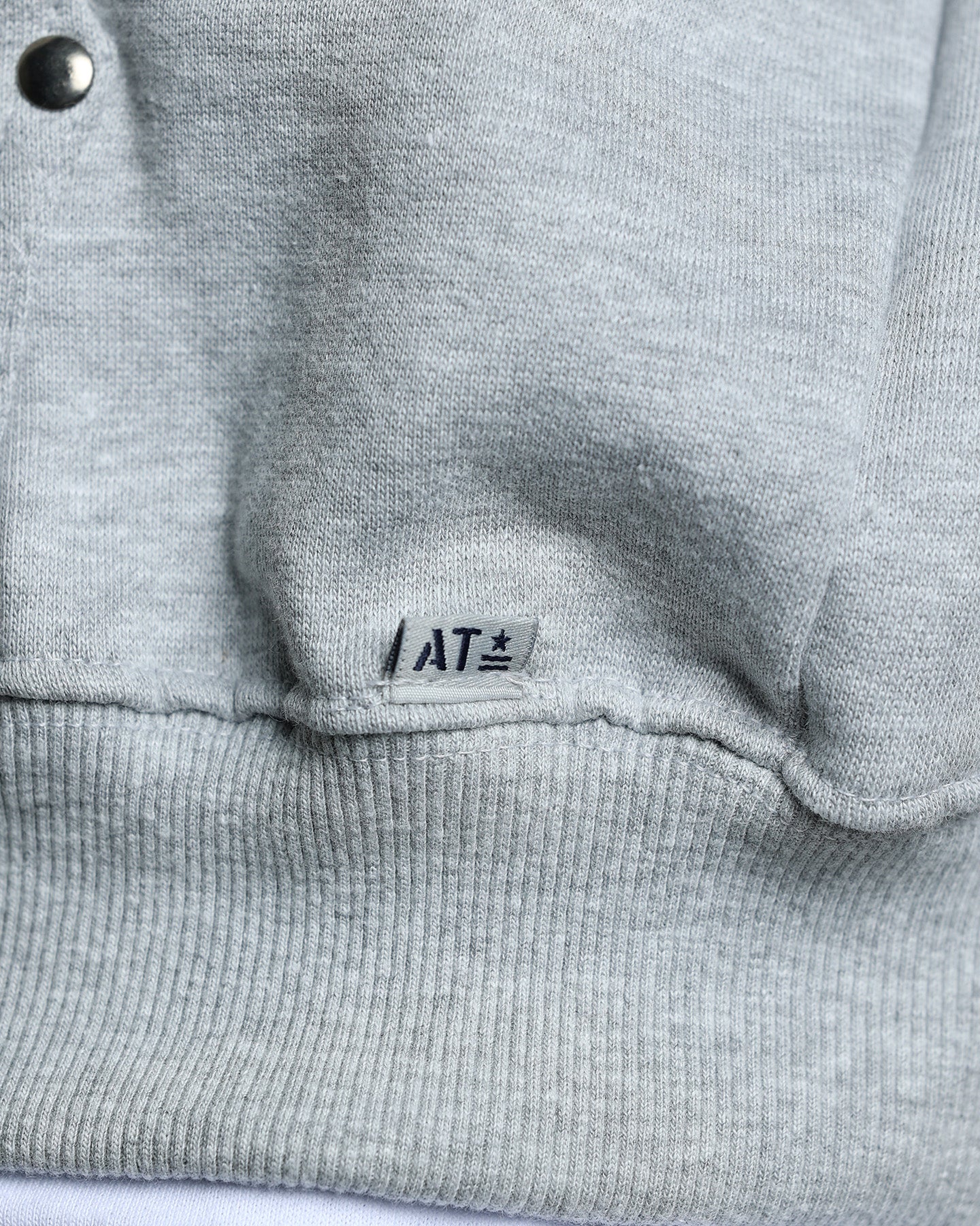 American Thrift Zip Hoodie Grey Heather - Image 7