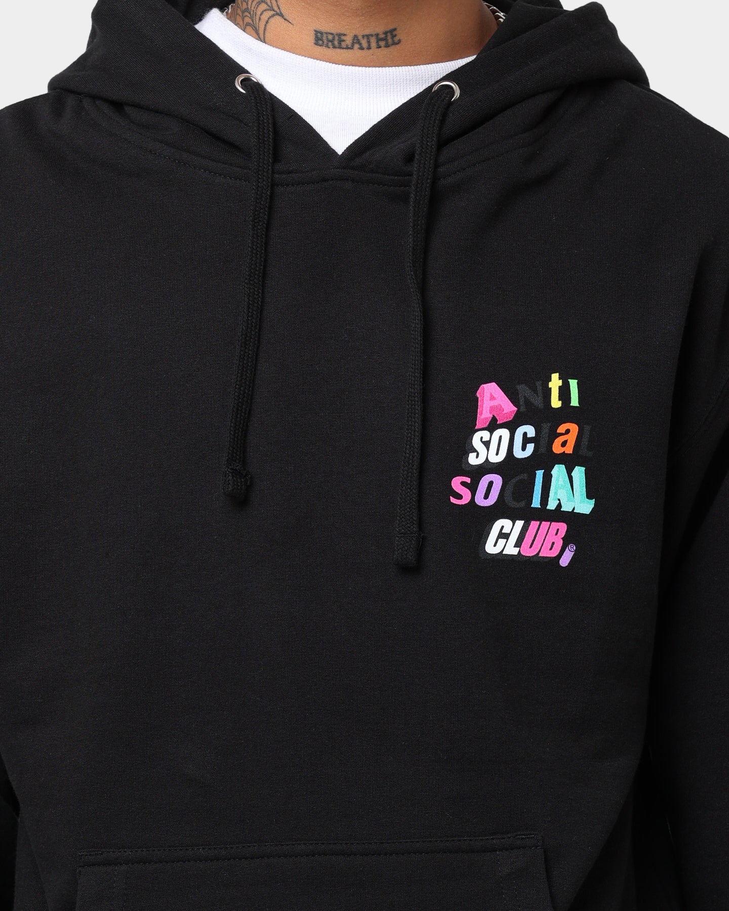 Anti Social Social Club The Real Me Hoodie Black - Image 3