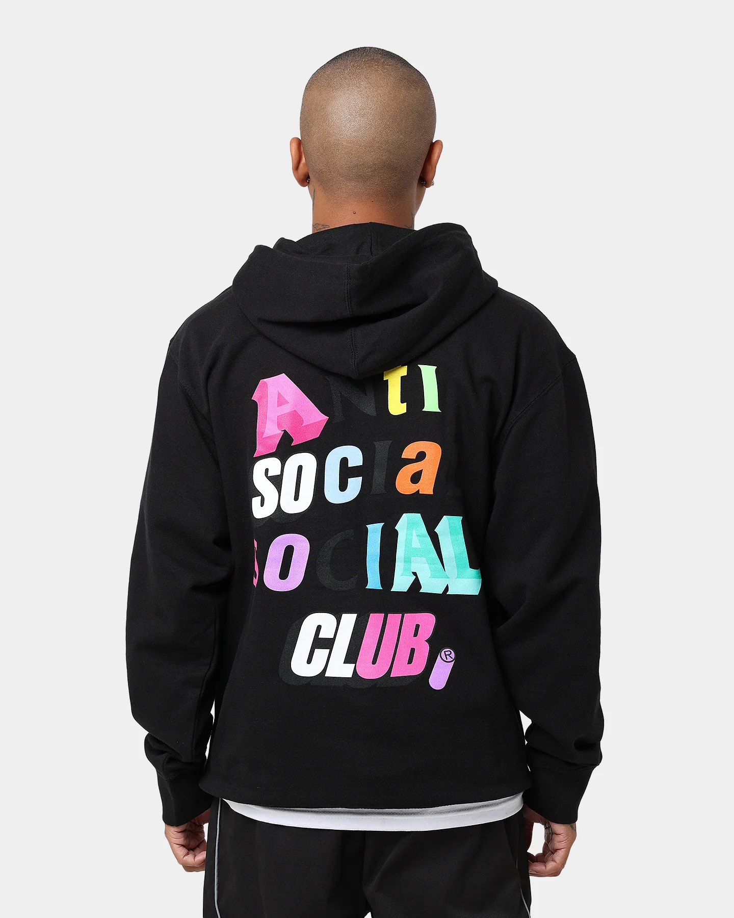 Anti Social Social Club The Real Me Hoodie Black - Image 4