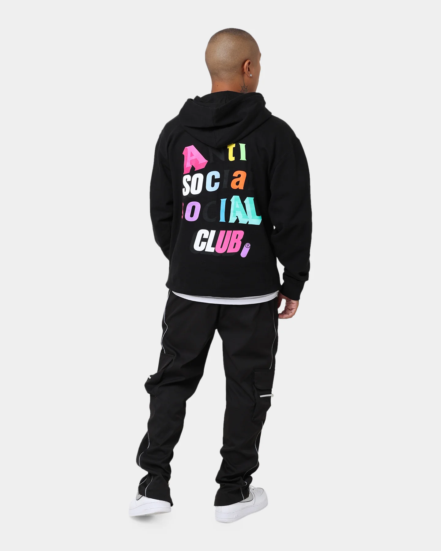 Anti Social Social Club The Real Me Hoodie Black - Image 7