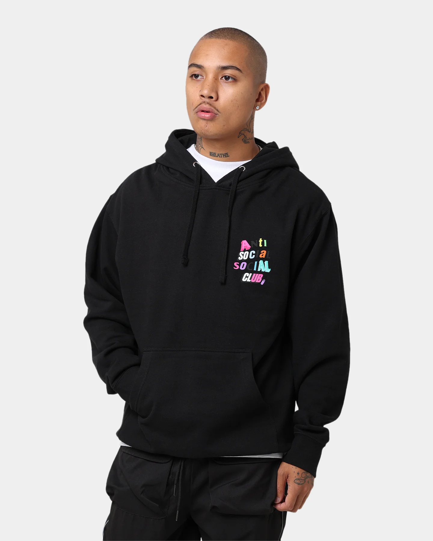 Anti Social Social Club The Real Me Hoodie Black - Image 8