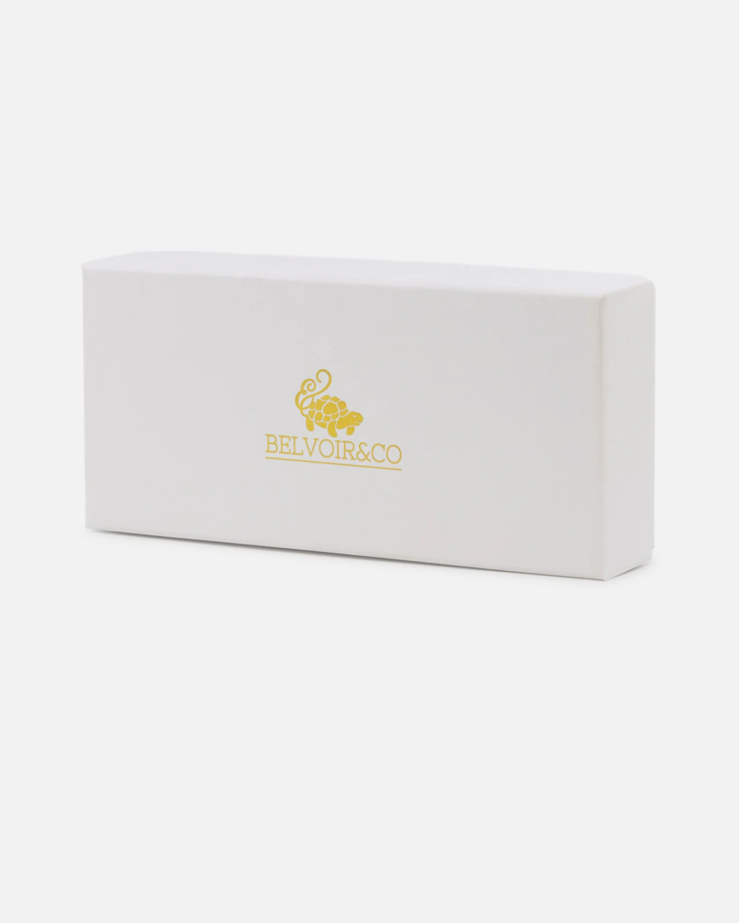 Belvoir & Co Diamond Cut Hampton Sunglasses Black/Gold - Image 4