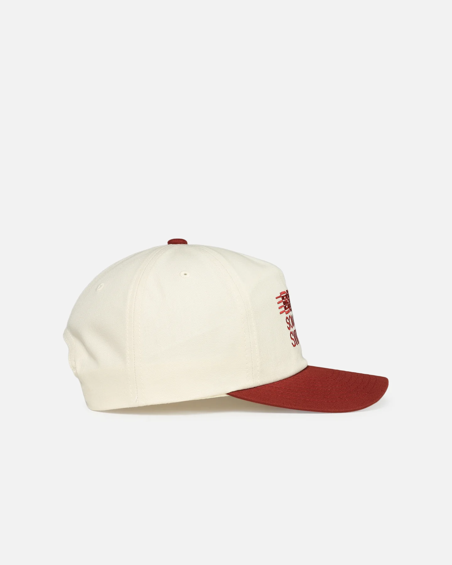 Birds Of Condor South East Panel Snapback Off White/Red - Image 3