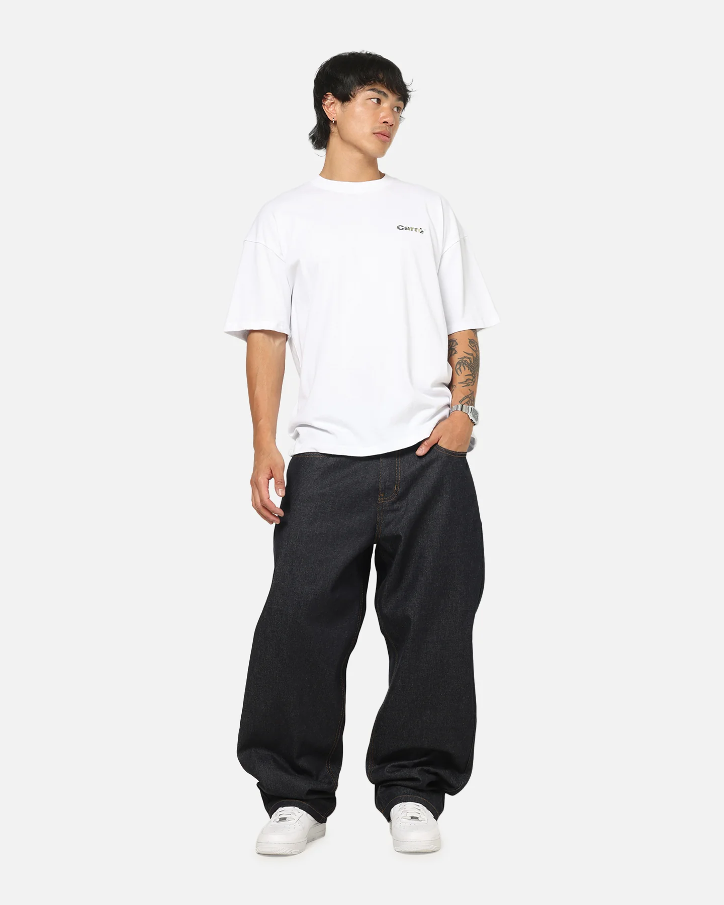 Carre 5 Star T-Shirt White - Image 4