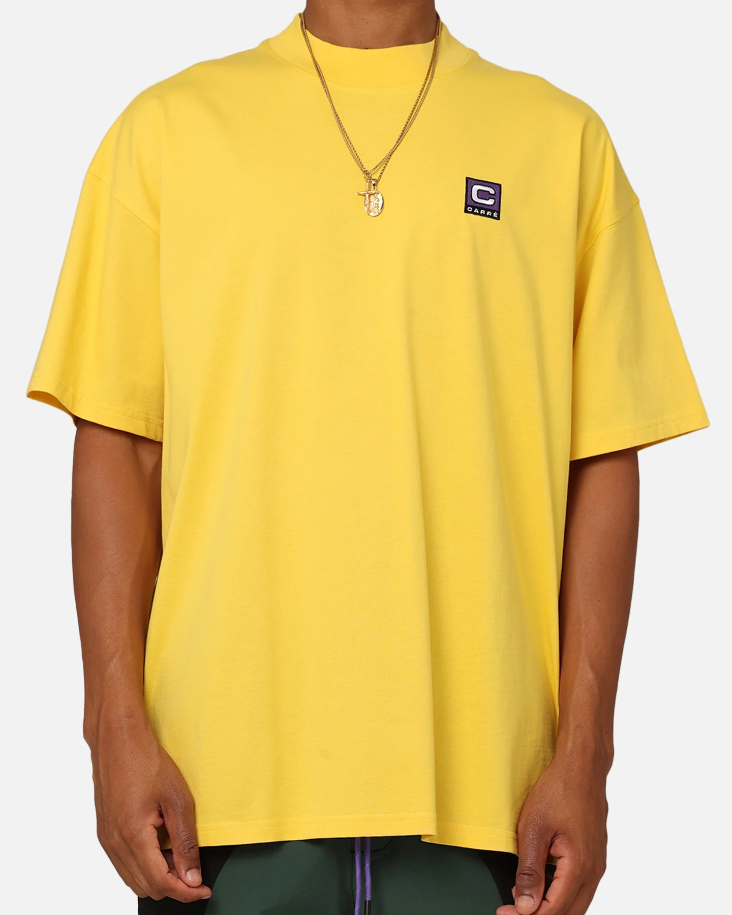 Carre Ascend Oversized T-Shirt Yellow - Image 3