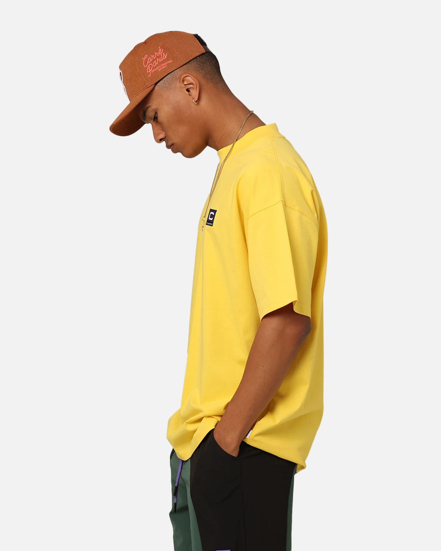 Carre Ascend Oversized T-Shirt Yellow - Image 6