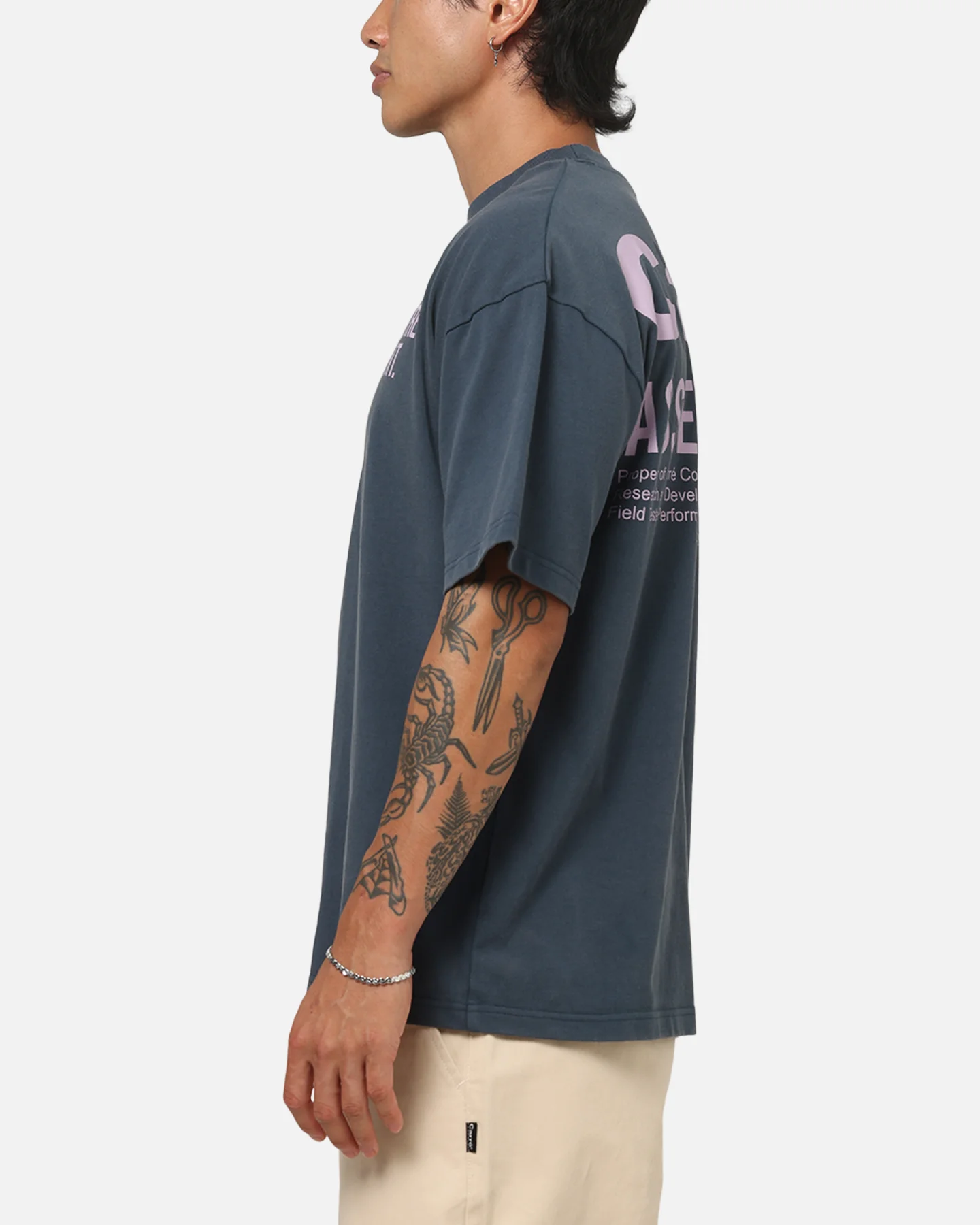 Carre Assembly Department T-Shirt Navy - Image 7