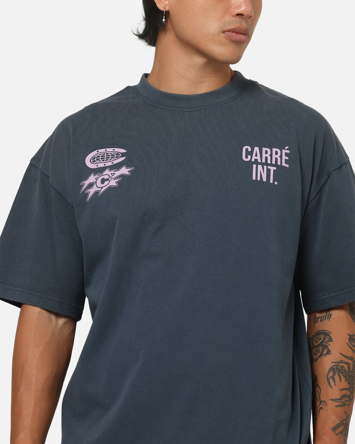 Carre Assembly Department T-Shirt Navy - Image 9